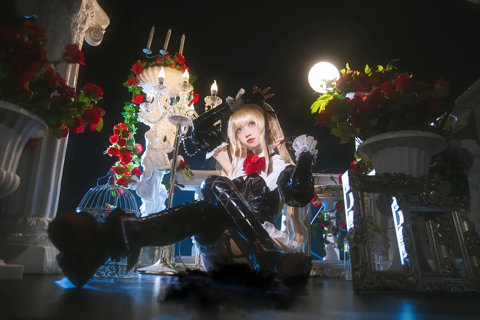 [Marie Rose cosplay] Dead or Alive Shining Rose: Thorns and Red Roses in the Dark Night - Image 6