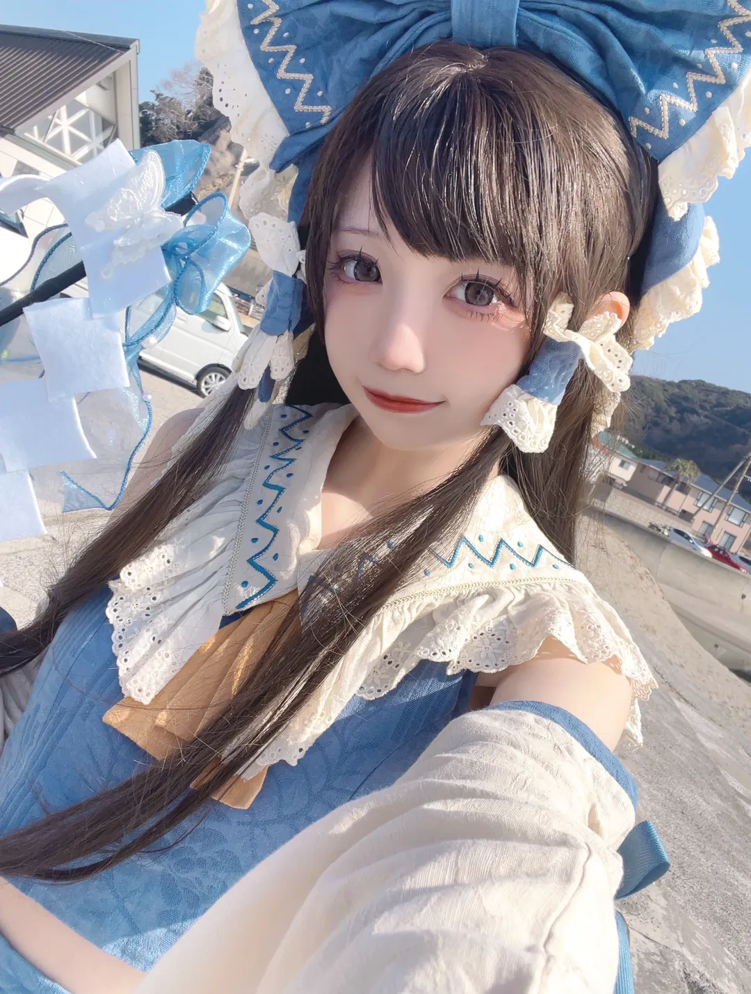 【博麗靈夢cos】東方project，單程100km的海邊鳥居之旅 - 第 2 張