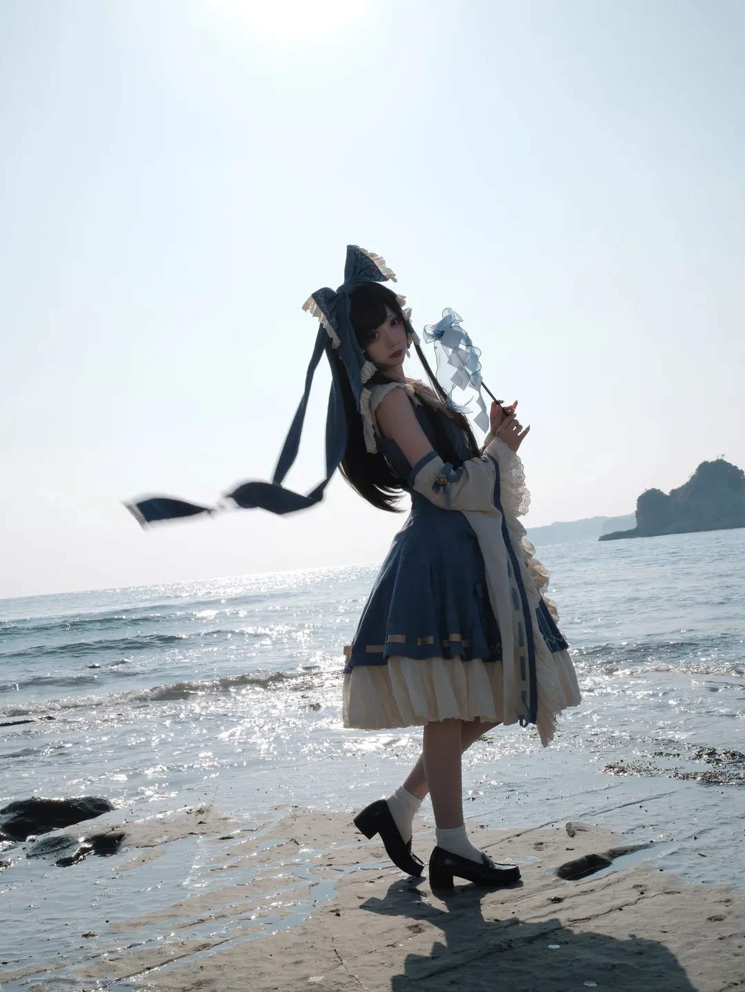 【博麗靈夢cos】東方project，單程100km的海邊鳥居之旅 - 第 6 張