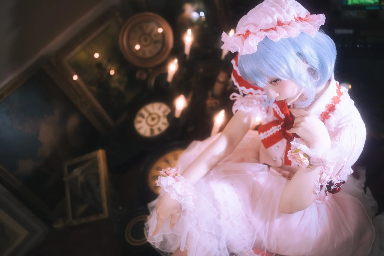 【蕾米莉亚cos】东方project红魔馆主人的复古与威严感 - 第 2 张