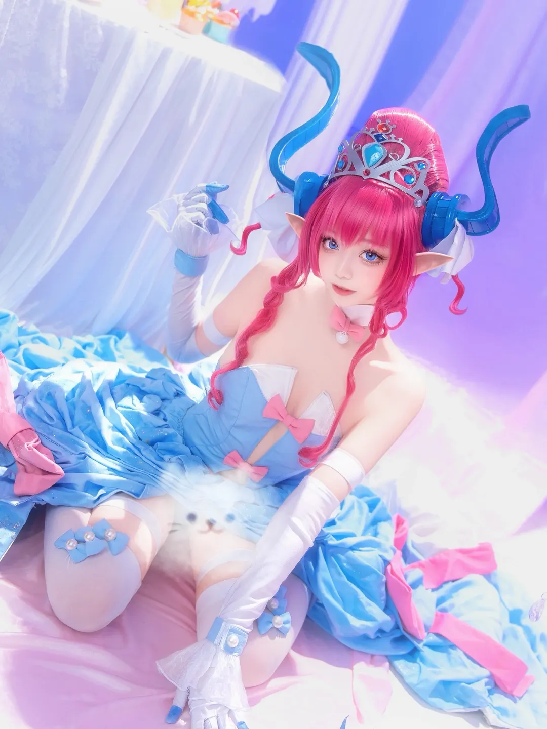 【伊丽莎白灰姑娘cos】万圣节限定纯粹无敌的公主降临 - 第 1 张