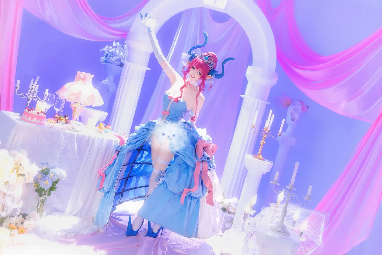 【伊丽莎白灰姑娘cos】万圣节限定纯粹无敌的公主降临 - 第 11 张