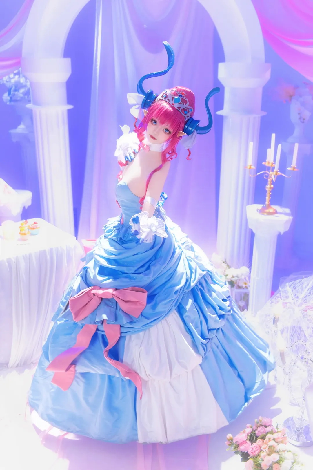 【伊丽莎白灰姑娘cos】万圣节限定纯粹无敌的公主降临 - 第 5 张