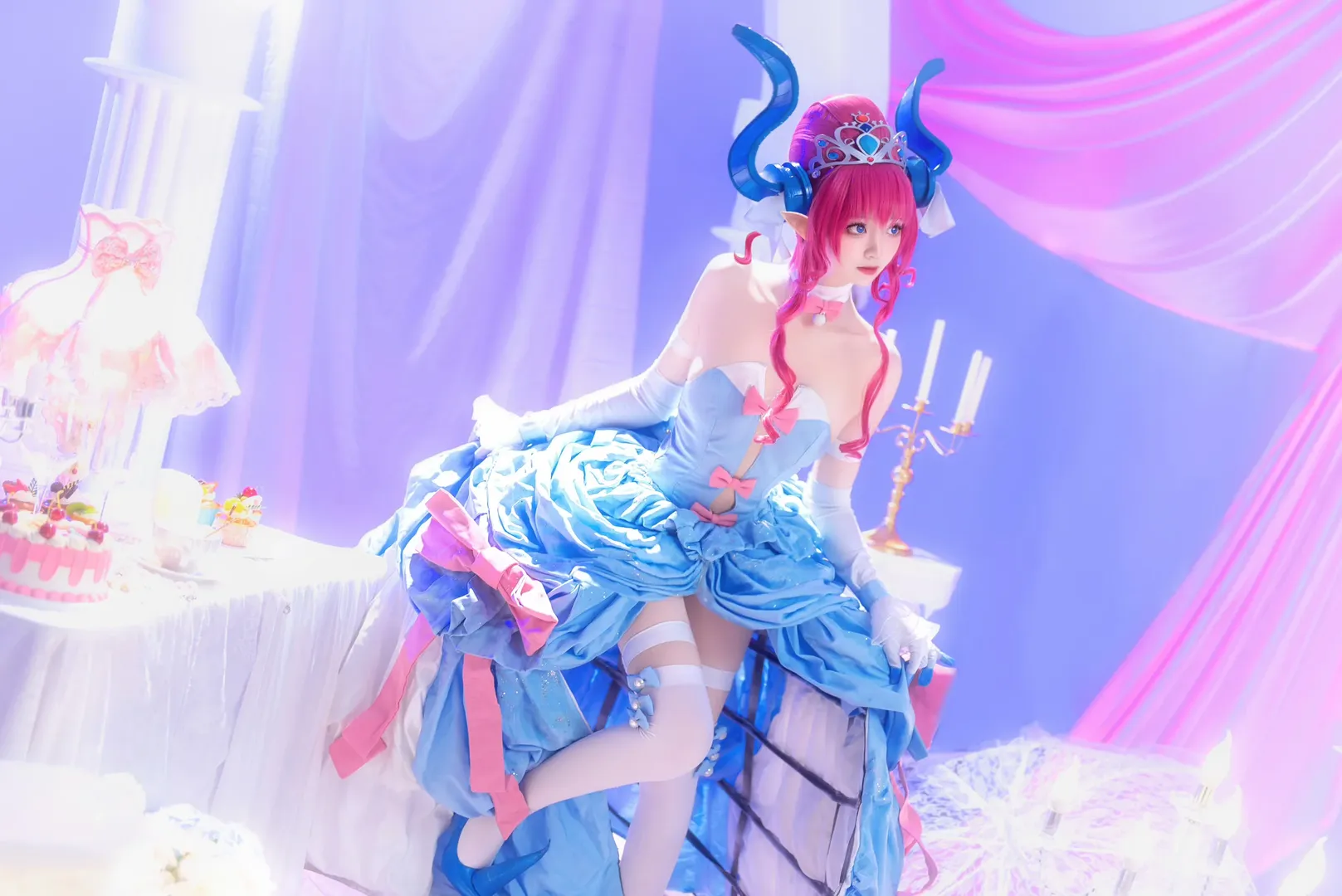 【伊丽莎白灰姑娘cos】万圣节限定纯粹无敌的公主降临 - 第 6 张