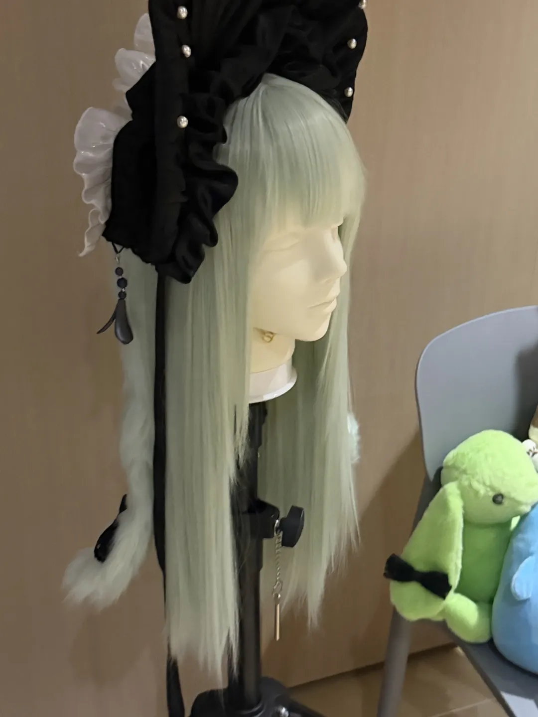【若葉睦コスプレ】撮影直前の限界突貫作業！『アークナイツ』中華風アレンジコスプレ衣装 - 2 枚目