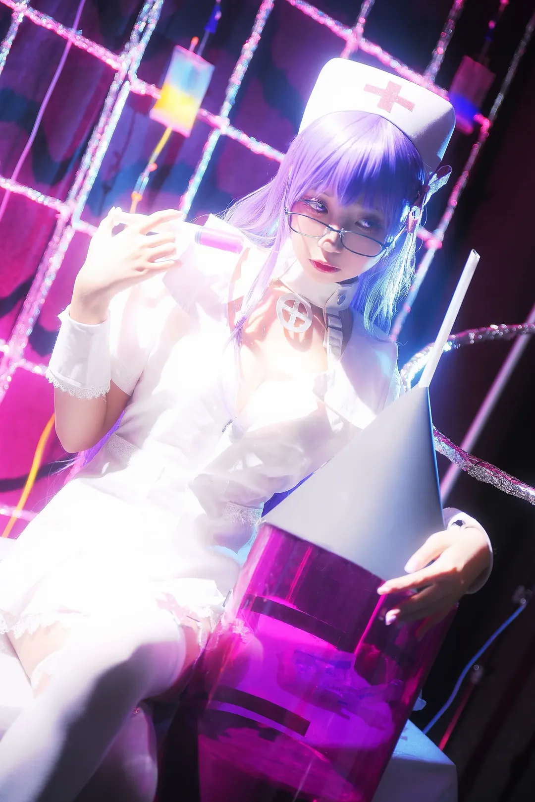 【BBcos】FGO的紫色护士装，六年前就开始玩这个角色了 - 第 1 张