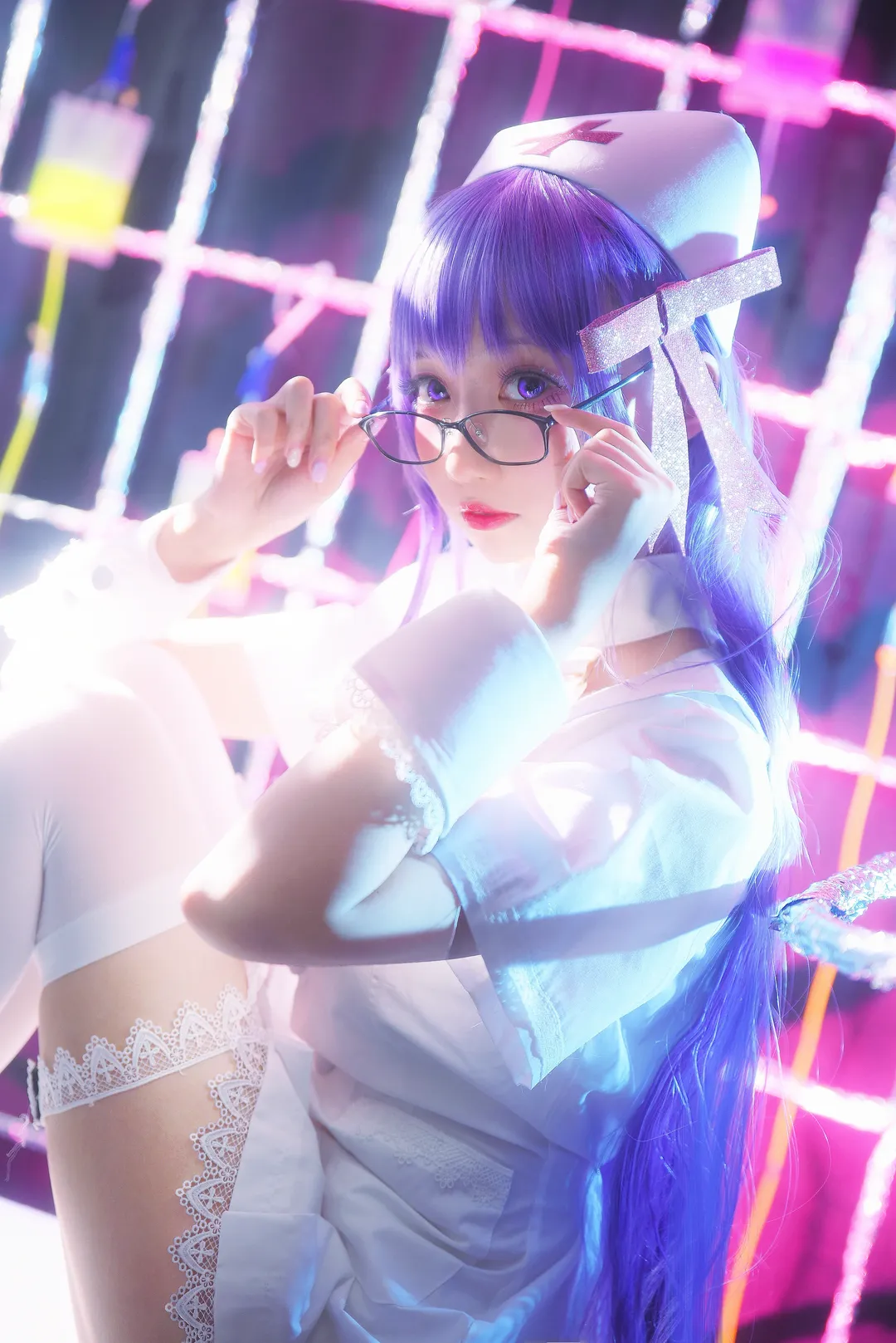 【BBcos】FGO的紫色护士装，六年前就开始玩这个角色了 - 第 6 张