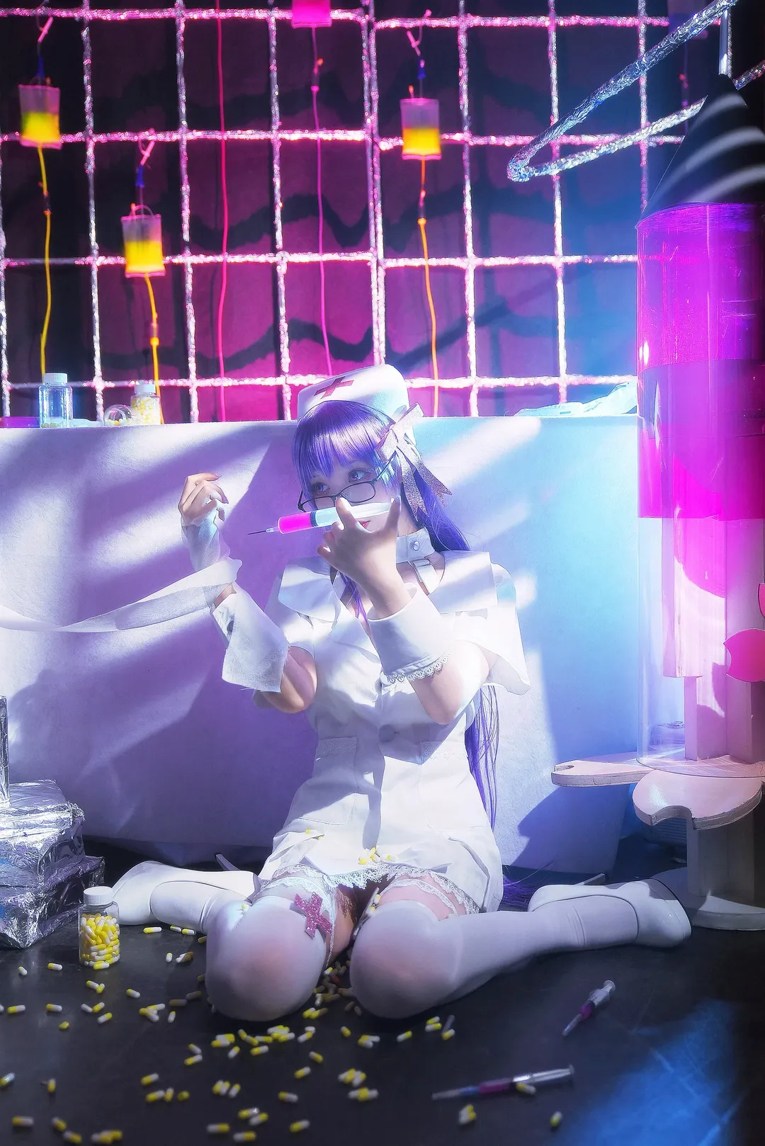 【BBcos】FGO的紫色护士装，六年前就开始玩这个角色了 - 第 7 张
