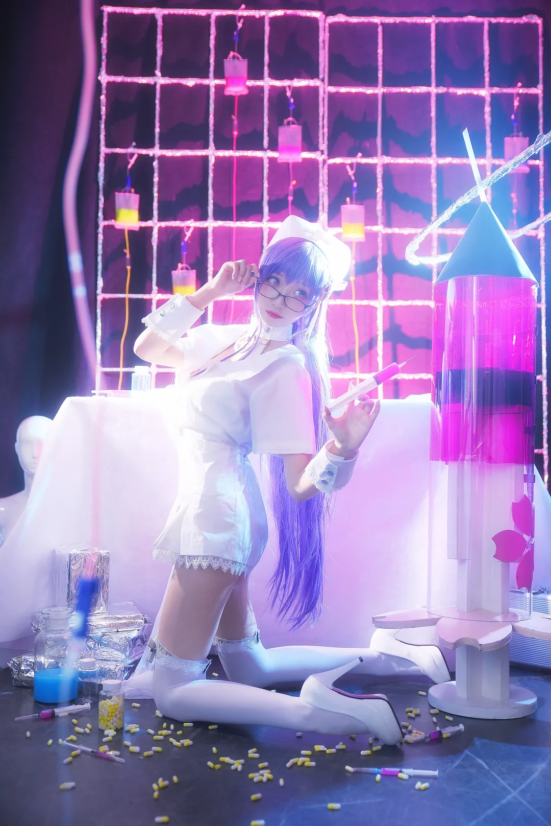 【BBcos】FGO的紫色护士装，六年前就开始玩这个角色了 - 第 8 张