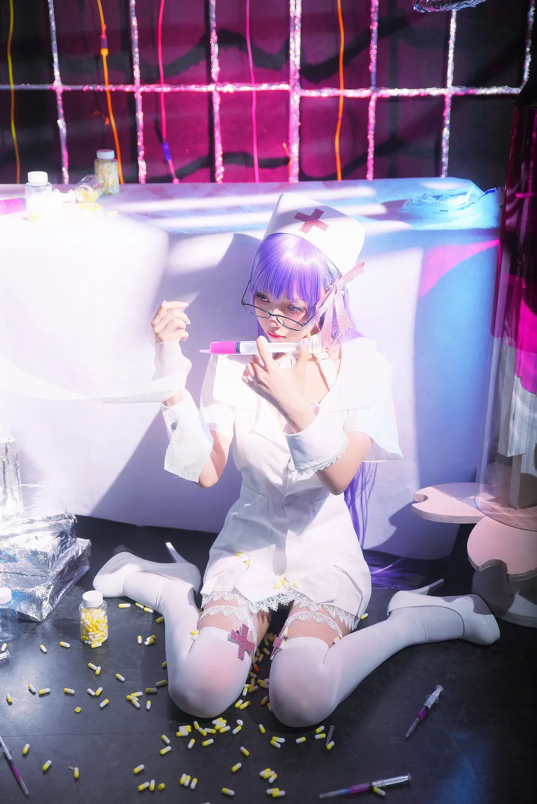 【BBcos】FGO的紫色护士装，六年前就开始玩这个角色了 - 第 9 张