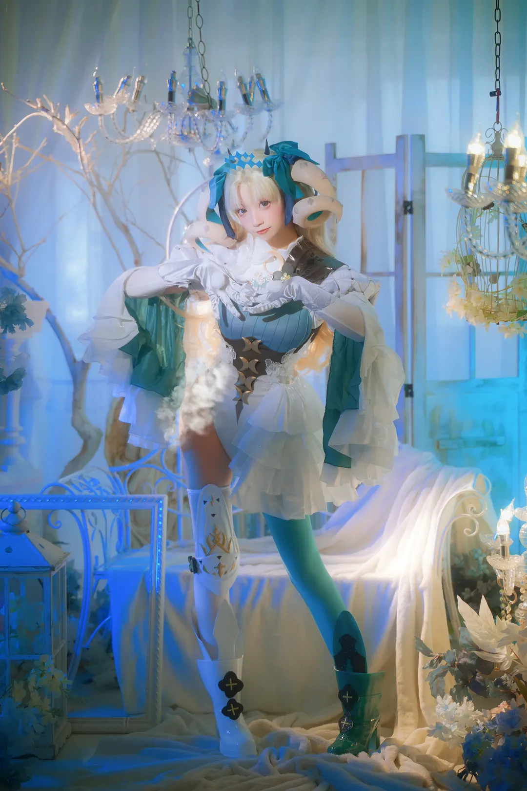【兽艾蕾cos】Fate/Grand Order中的梦幻蓝调，完美呈现月球女友 - 第 1 张