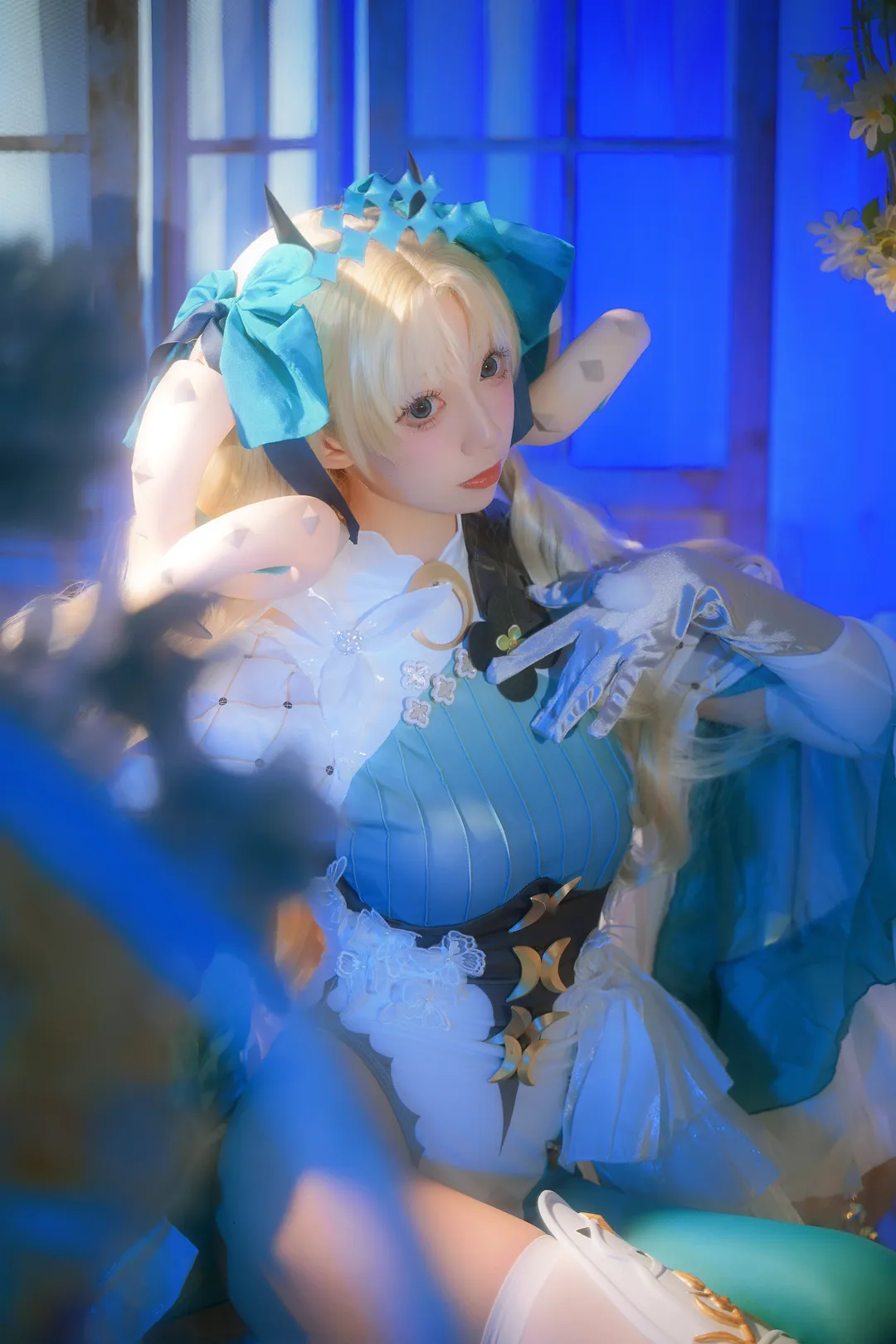 【兽艾蕾cos】Fate/Grand Order中的梦幻蓝调，完美呈现月球女友 - 第 3 张