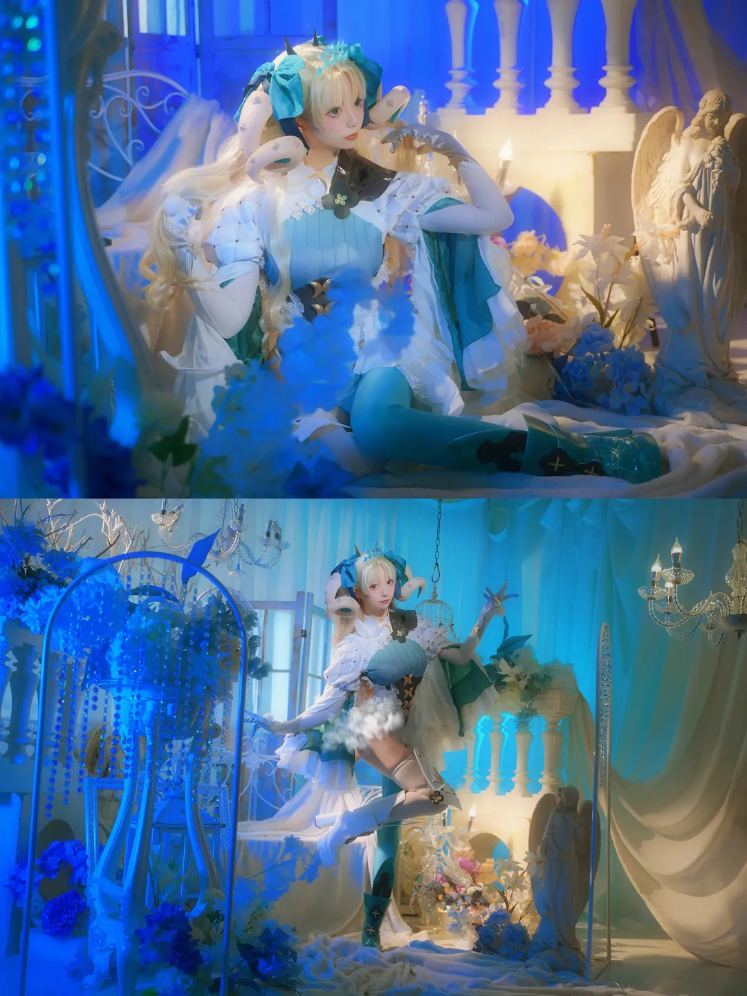 【兽艾蕾cos】Fate/Grand Order中的梦幻蓝调，完美呈现月球女友 - 第 5 张