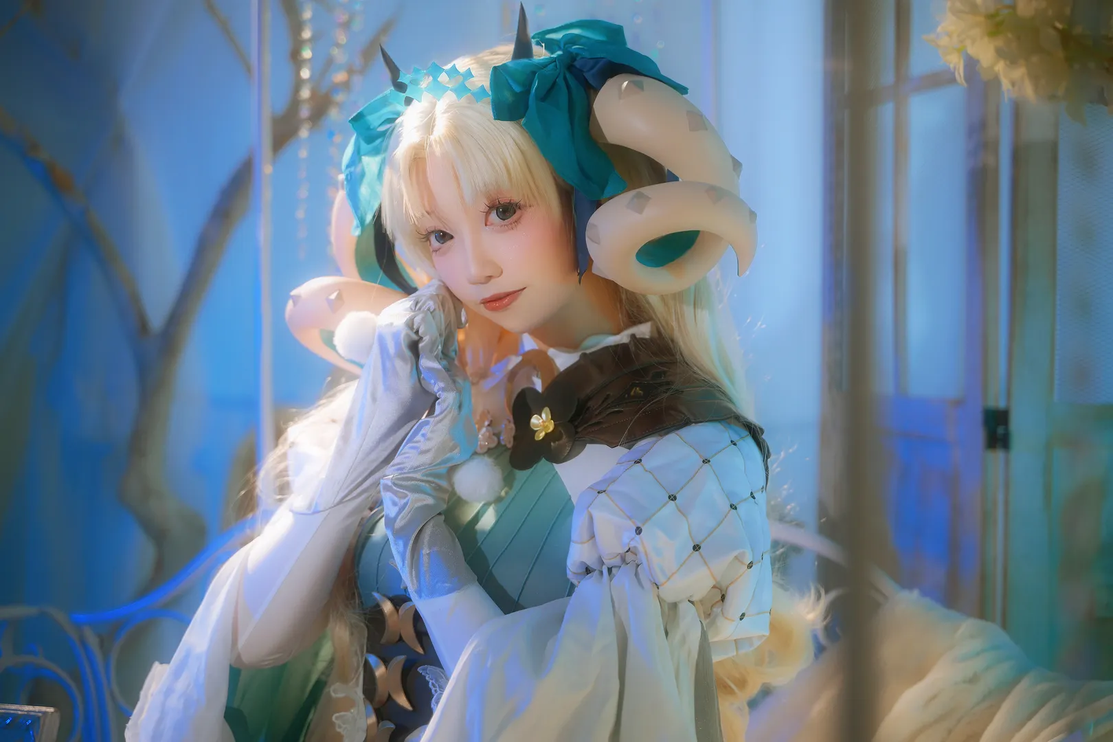 【兽艾蕾cos】Fate/Grand Order中的梦幻蓝调，完美呈现月球女友 - 第 7 张