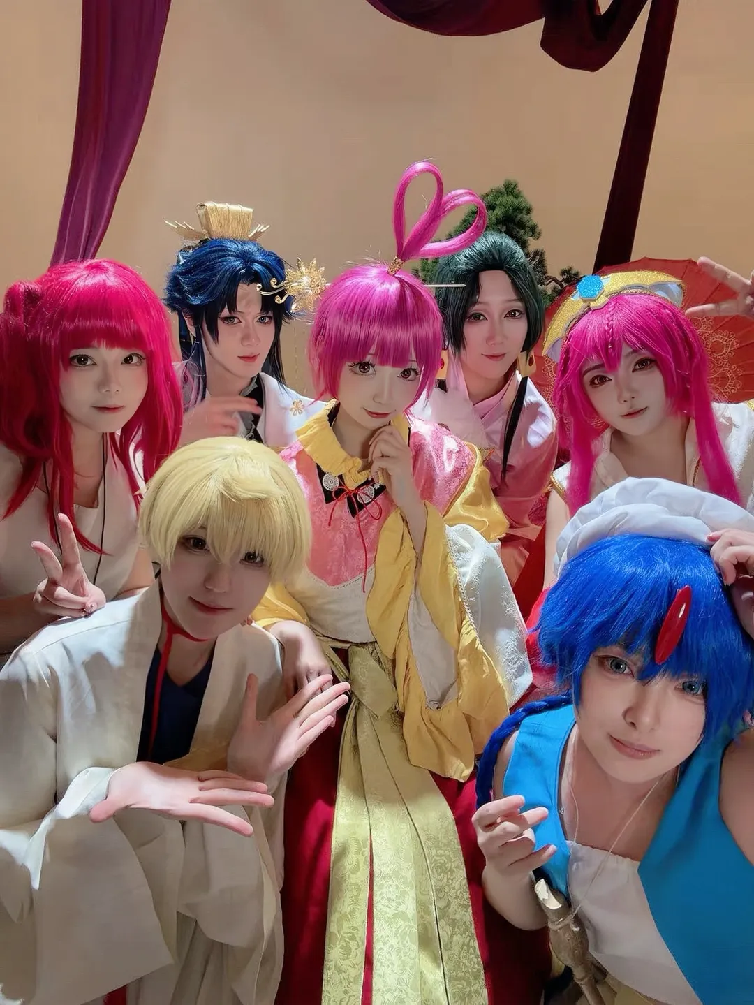 [Kougyoku Ren cosplay] Magi Dream Group Photoshoot: Recording Youthful Passion - Image 1