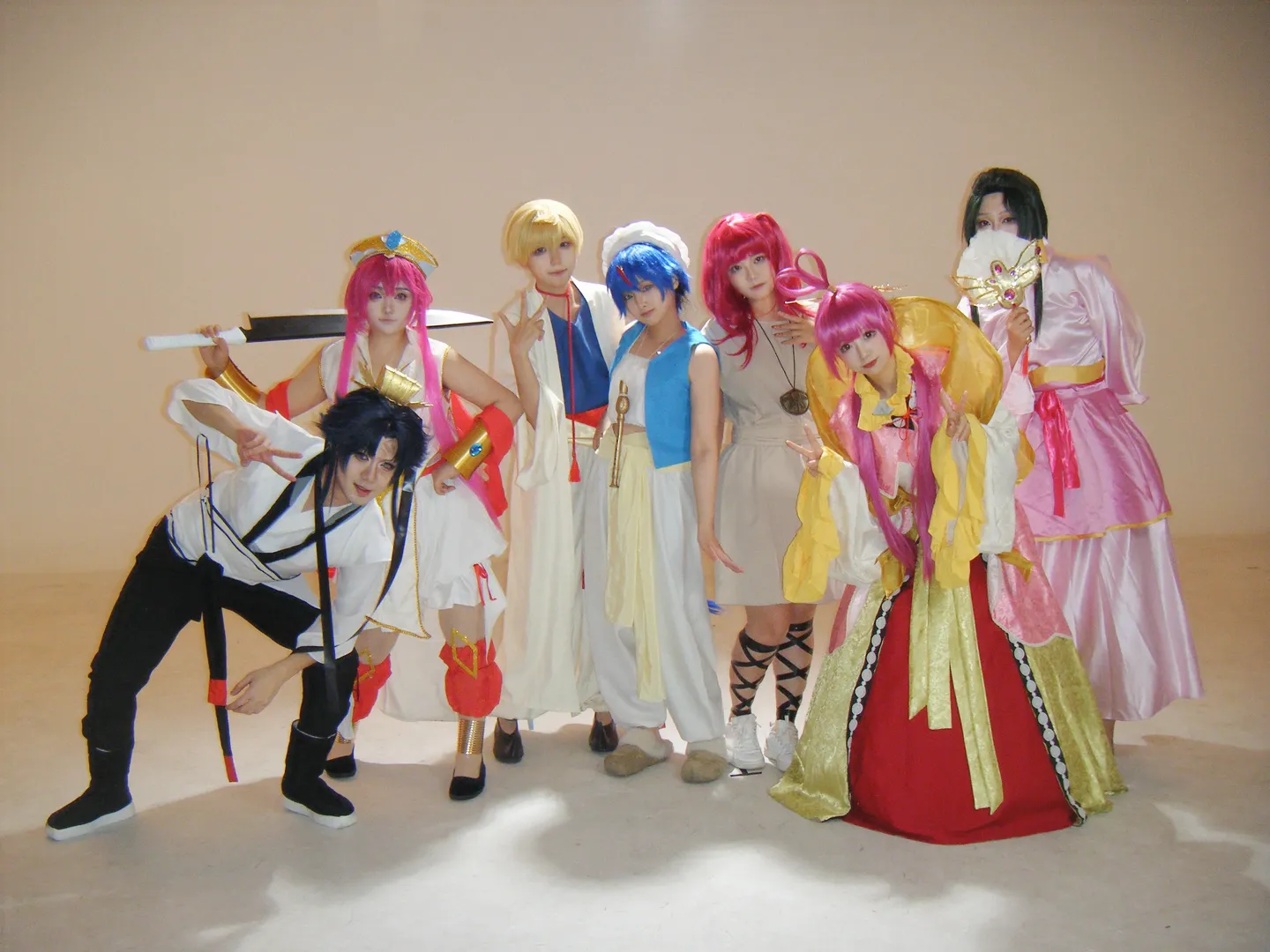 [Kougyoku Ren cosplay] Magi Dream Group Photoshoot: Recording Youthful Passion