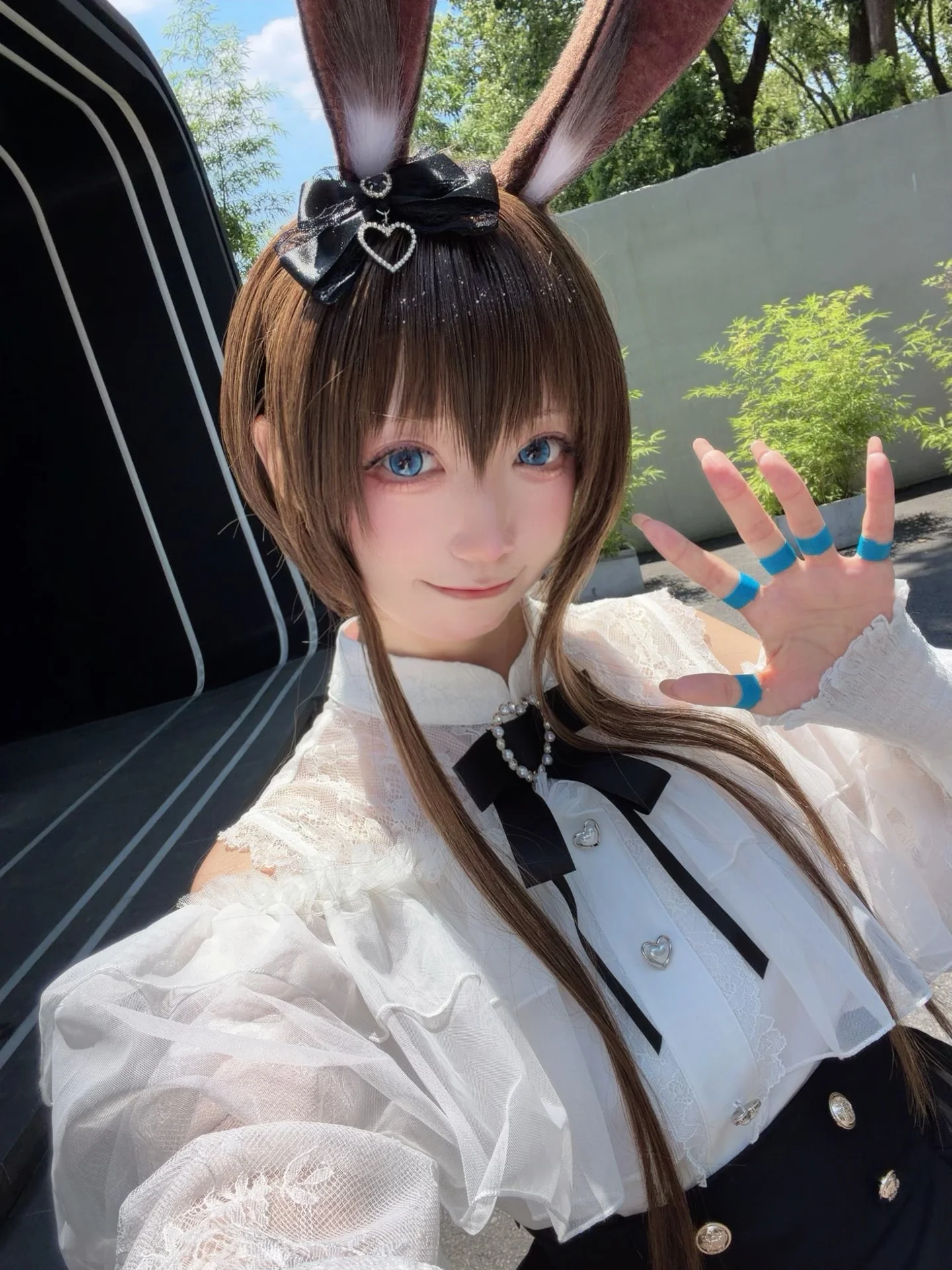 【アーミヤ コスプレ】『アークナイツ』アーミヤ、ハイパーグリフカーニバル初日巡礼 - 1 枚目