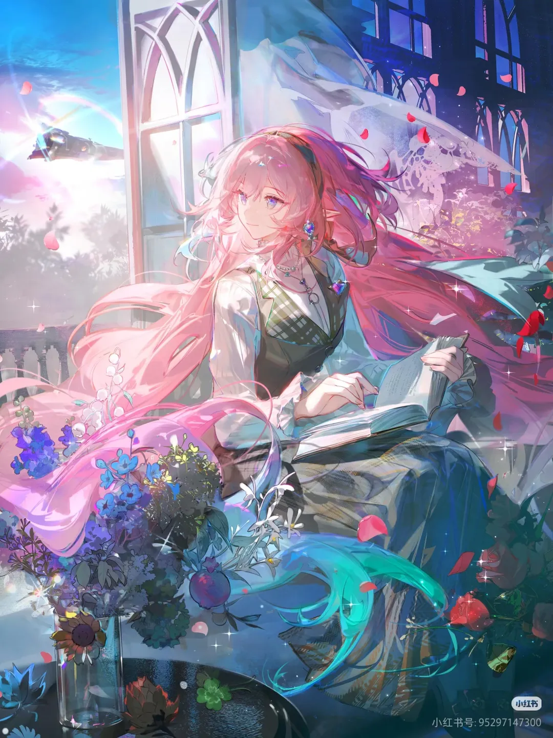 【昔涟cos】崩坏星穹铁道中的博物管理员，于古翁法罗斯展再现交替时空记事 - 第 2 张