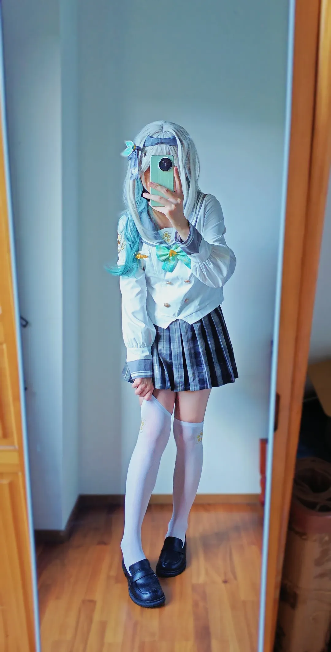 【流萤cos】尝试崩坏星穹铁道JK流萤穿搭 - 第 1 张