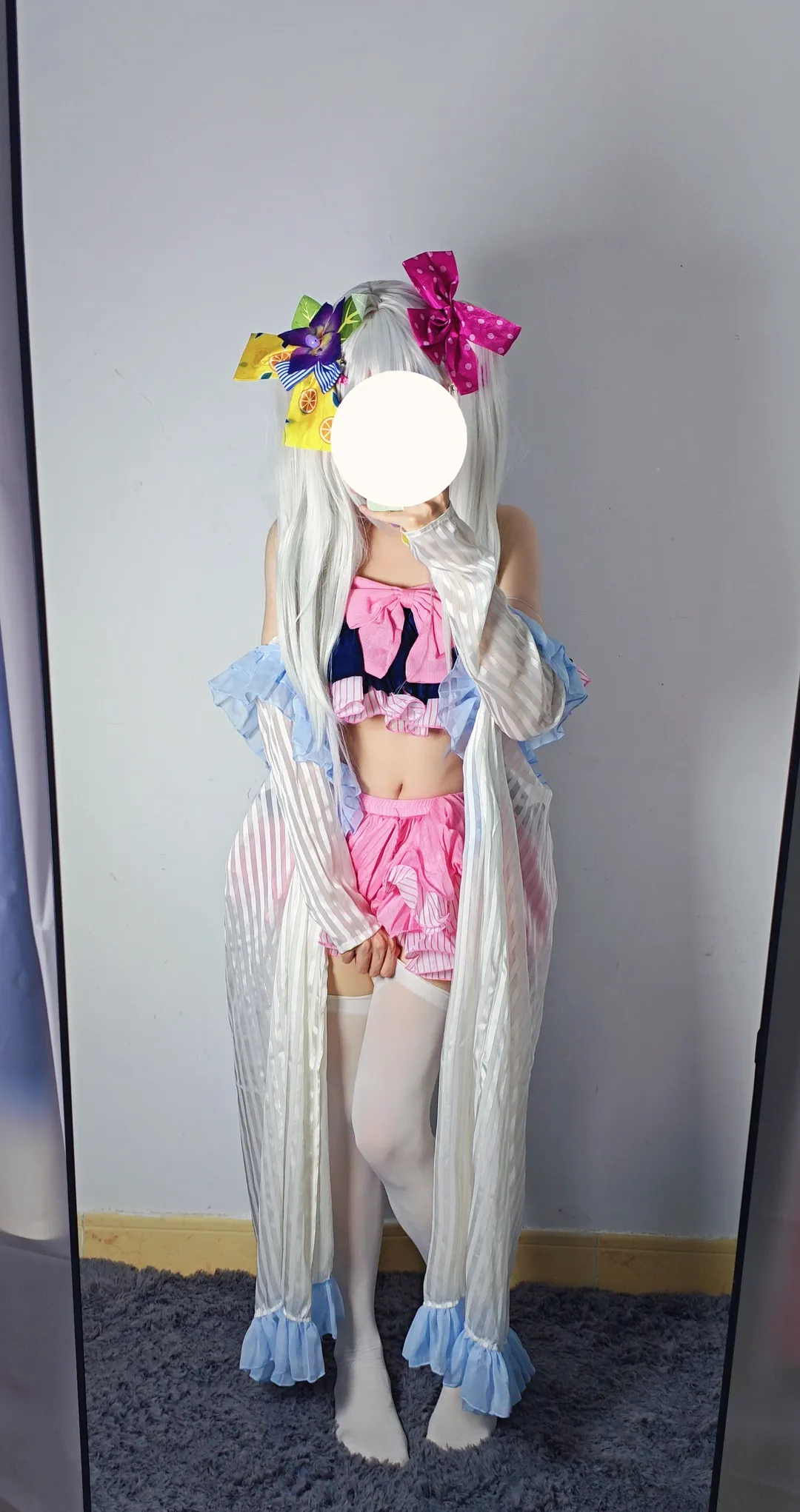 【白洲梓cos】蔚蓝档案 水梓的沙滩泳装出镜