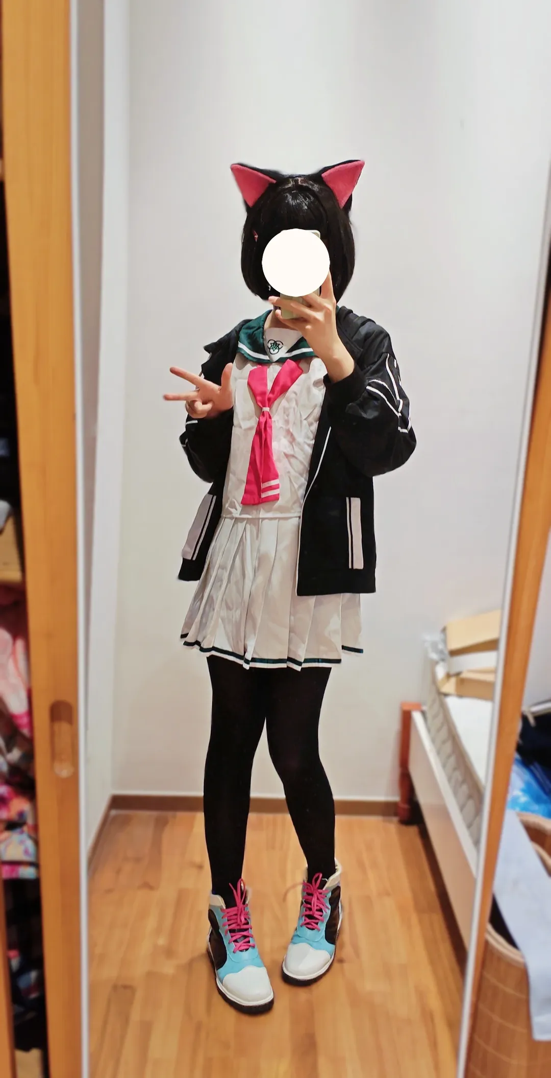 【杏山和纱cos】蔚蓝档案里的哈基米猫猫，穿好运动服准备哈气