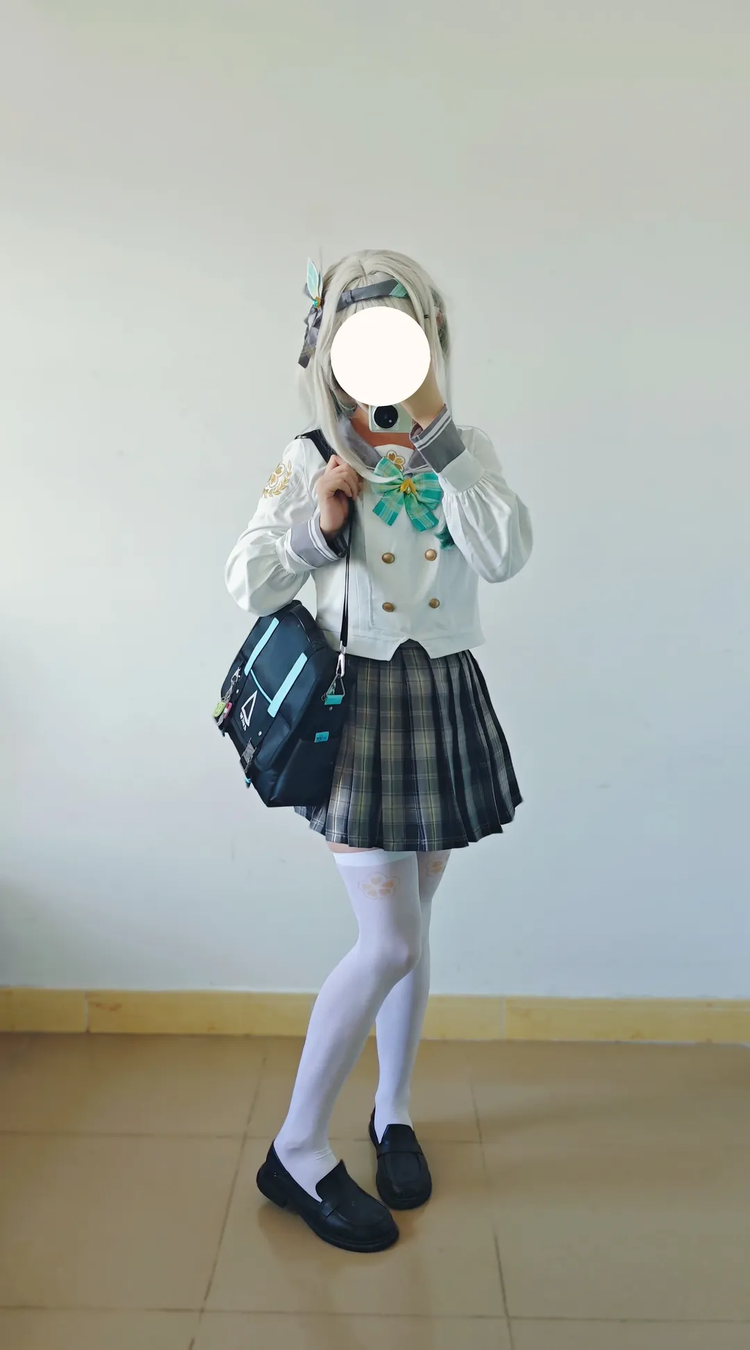 [Firefly cosplay] Trying on Honkai: Star Rail Spring Missive — Fit & Comfort Review of Buguniao's Outfit - Image 3
