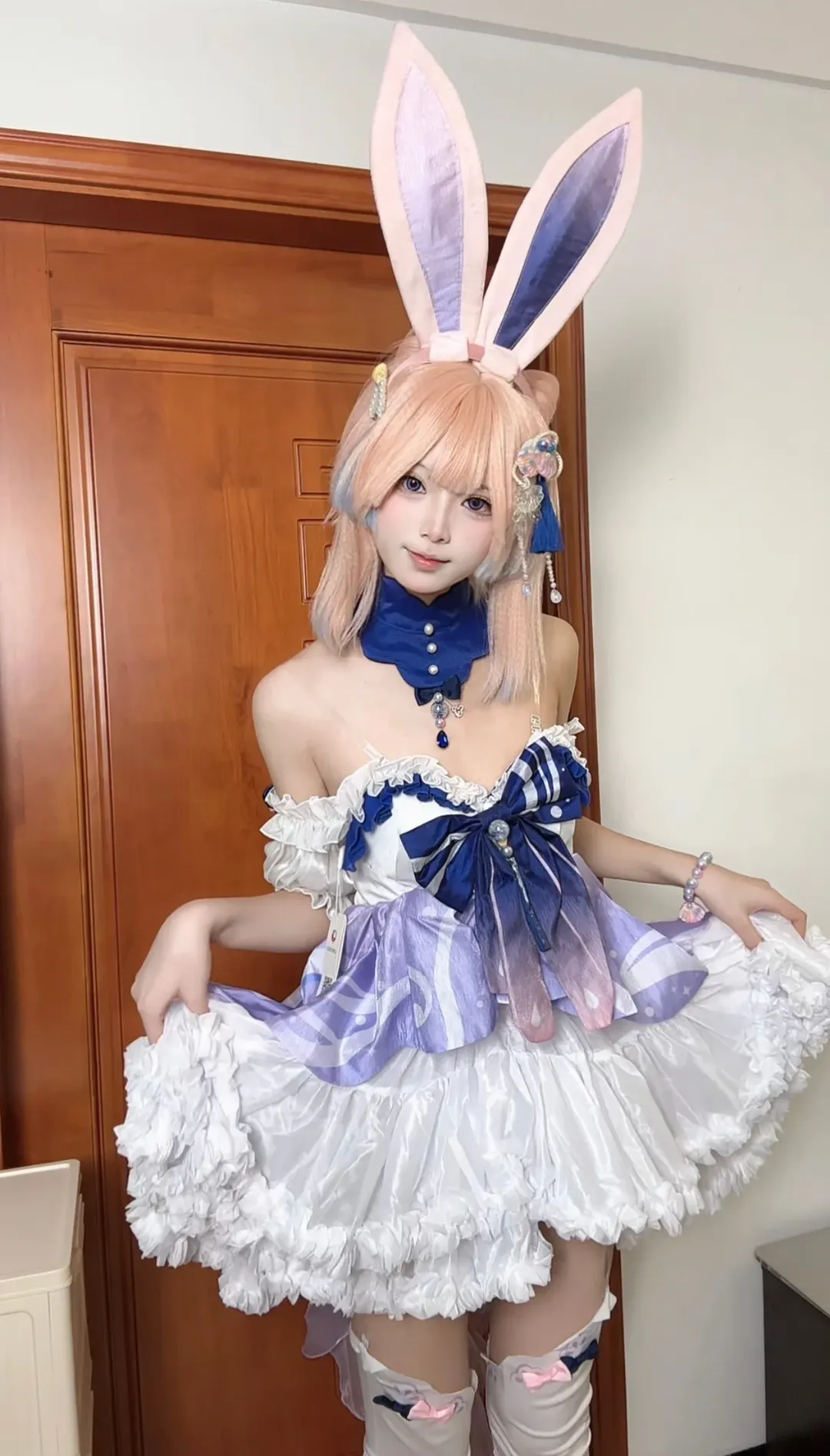 【珊瑚宫心海cos】深海的加护与兔兔新装