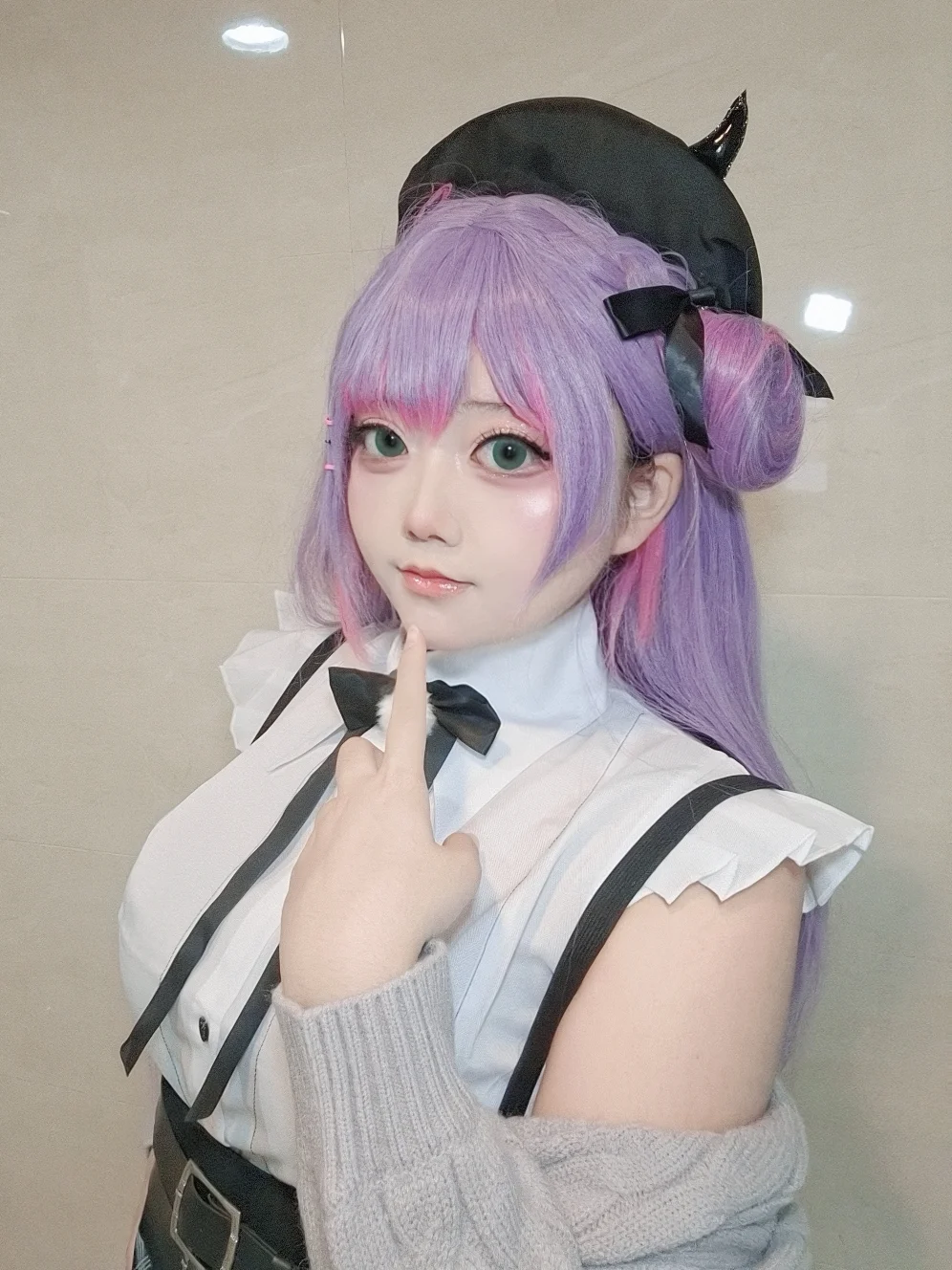 【常闇永遠cos】恶魔与天使的混合气质，hololive角色扮演 - 第 1 张