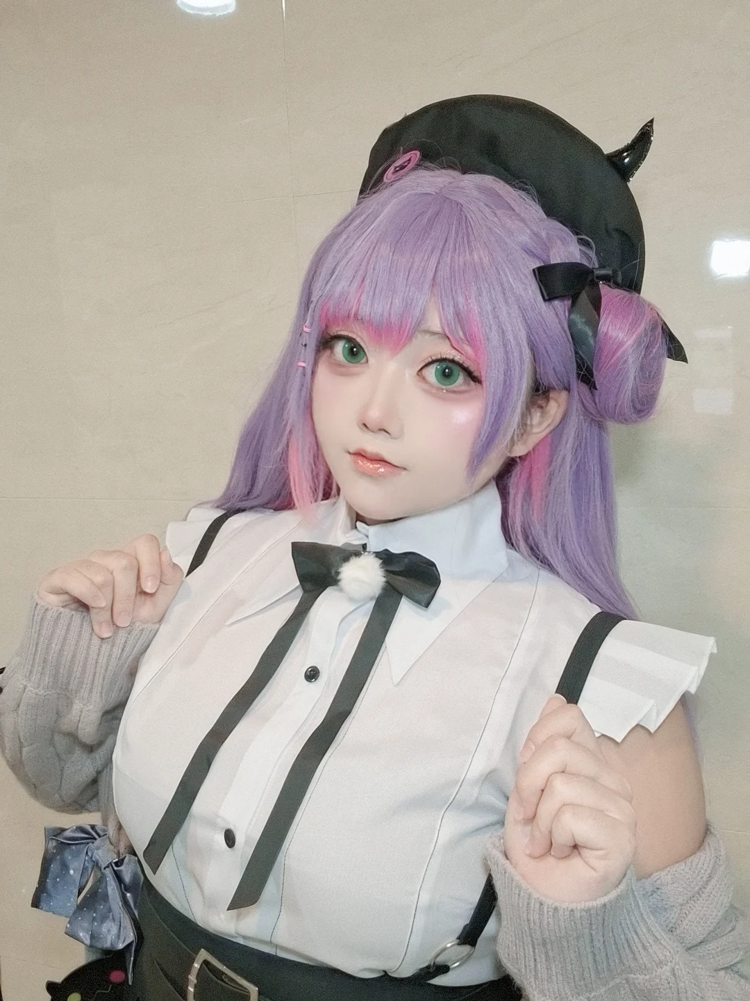 【常闇永遠cos】恶魔与天使的混合气质，hololive角色扮演