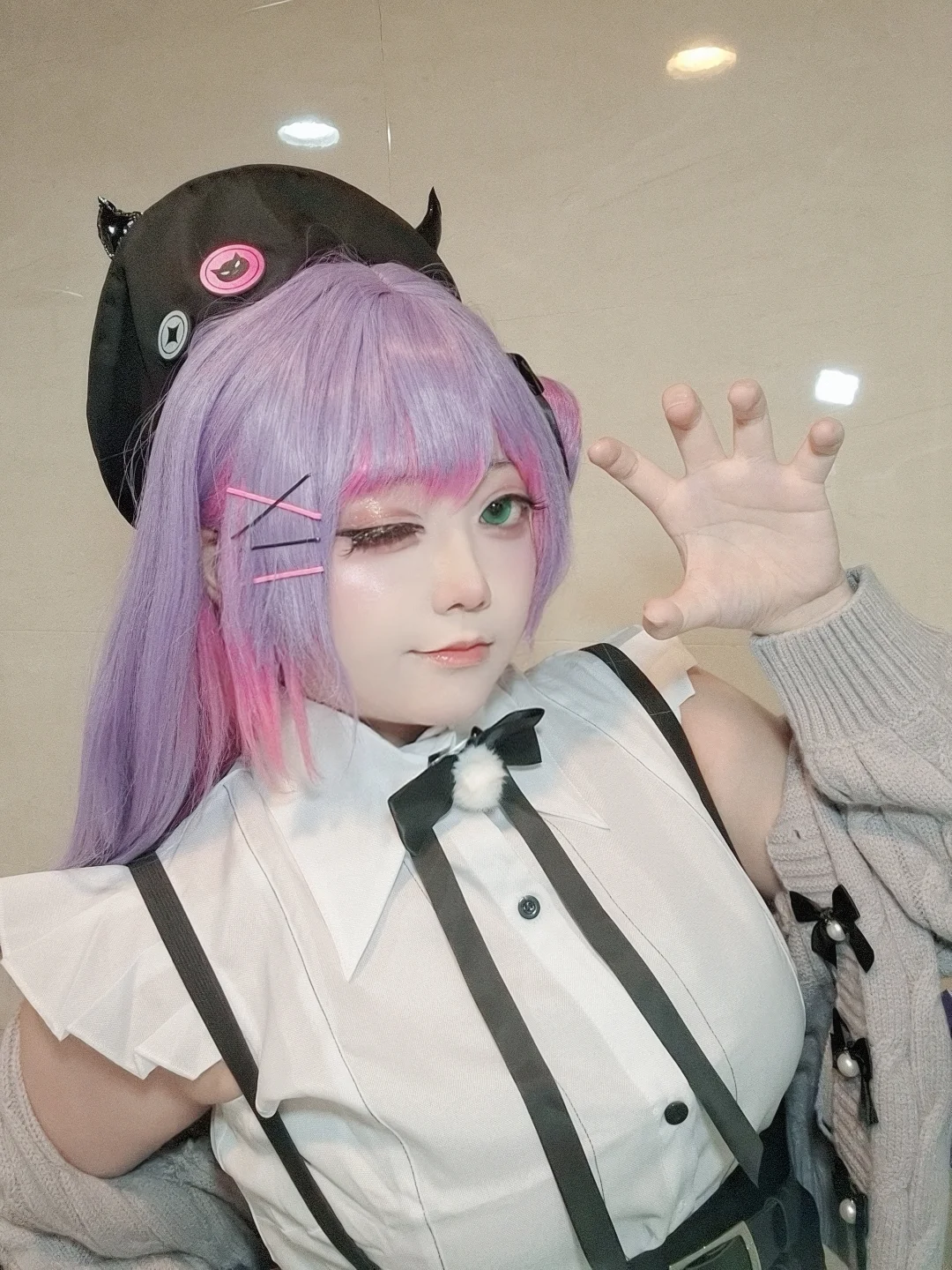 【常闇永遠cos】恶魔与天使的混合气质，hololive角色扮演 - 第 3 张