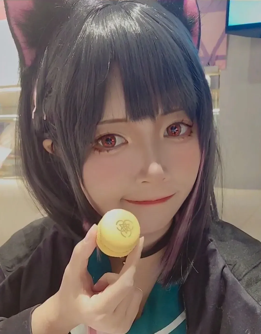 【杏山和纱cos】蔚蓝档案联动咖啡厅主题日常出片 - 第 4 张