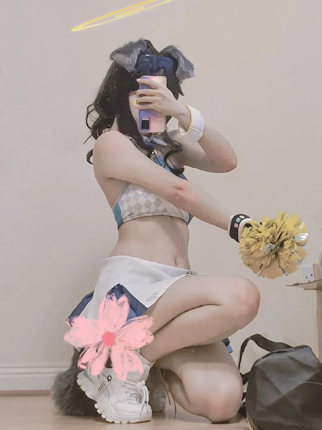 【猫塚ヒビキ コスプレ】ブルーアーカイブ 元気いっぱいチアリーダー出撃！ - 1 枚目