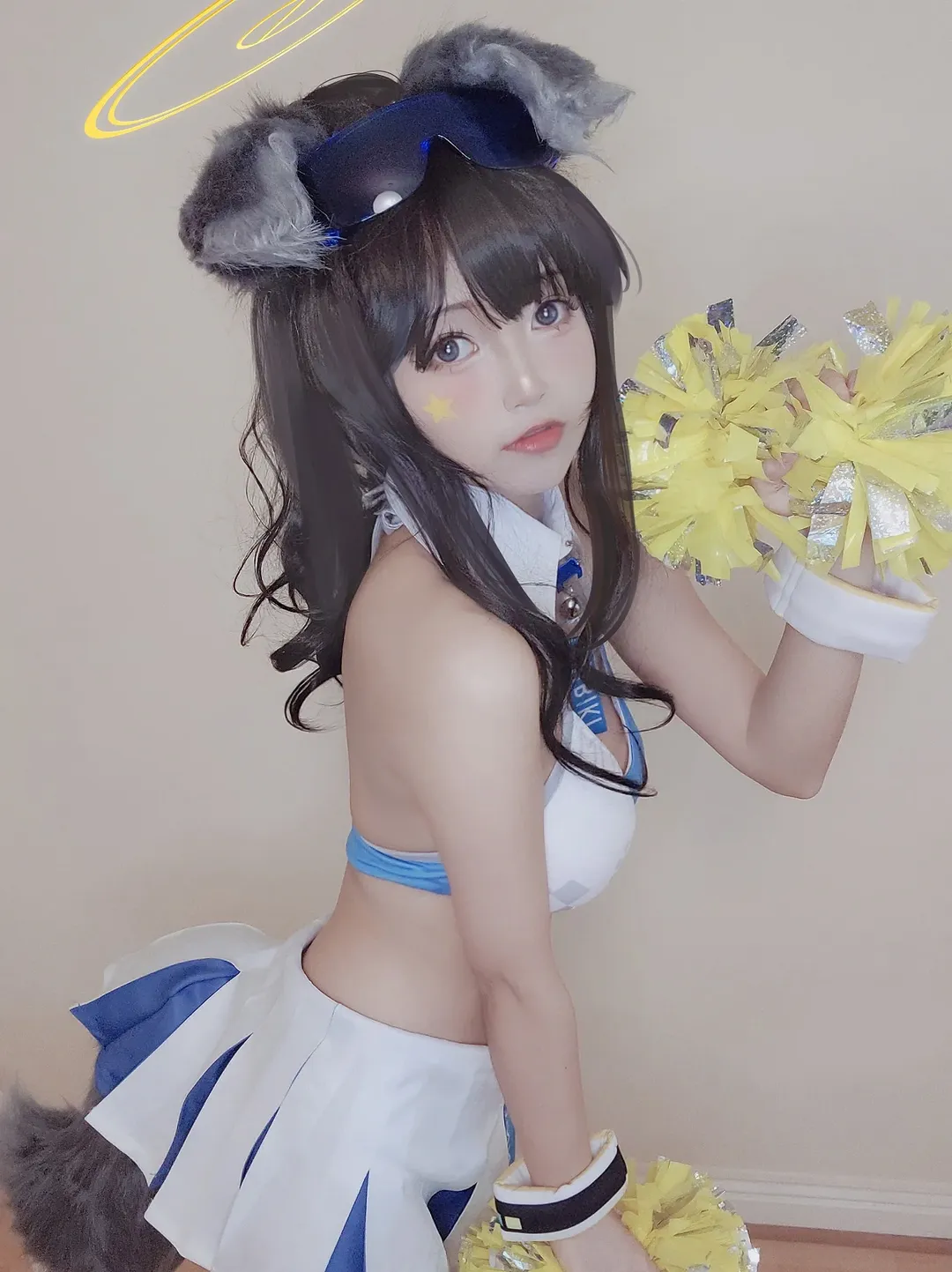 【猫冢响cos】蔚蓝档案元气啦啦队出击