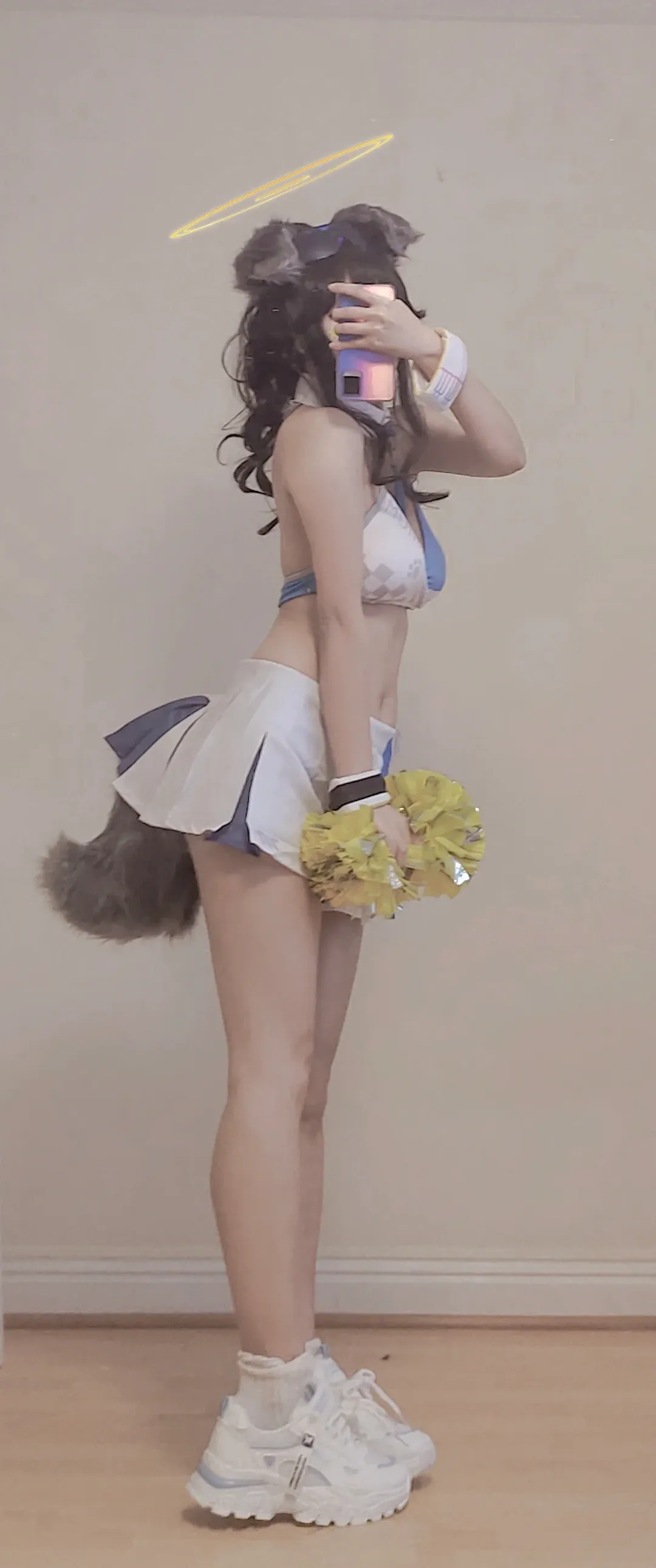 【猫塚ヒビキ コスプレ】ブルーアーカイブ 元気いっぱいチアリーダー出撃！ - 5 枚目