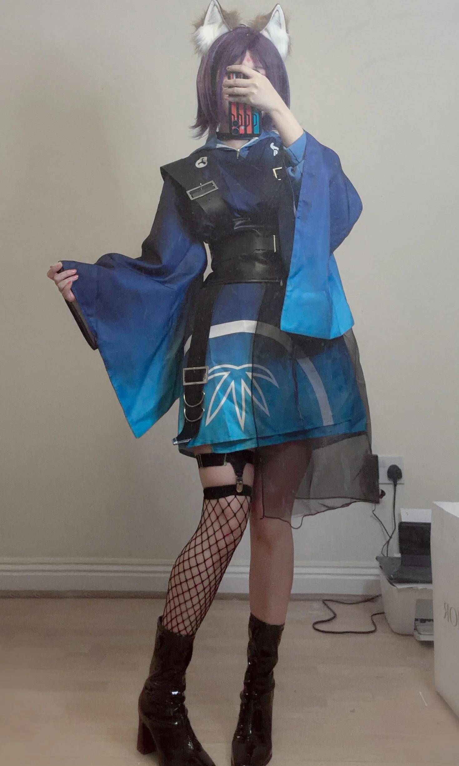 【酒寄彩叶cos】超时空辉夜姬的机能和风穿搭展示 - 第 2 张