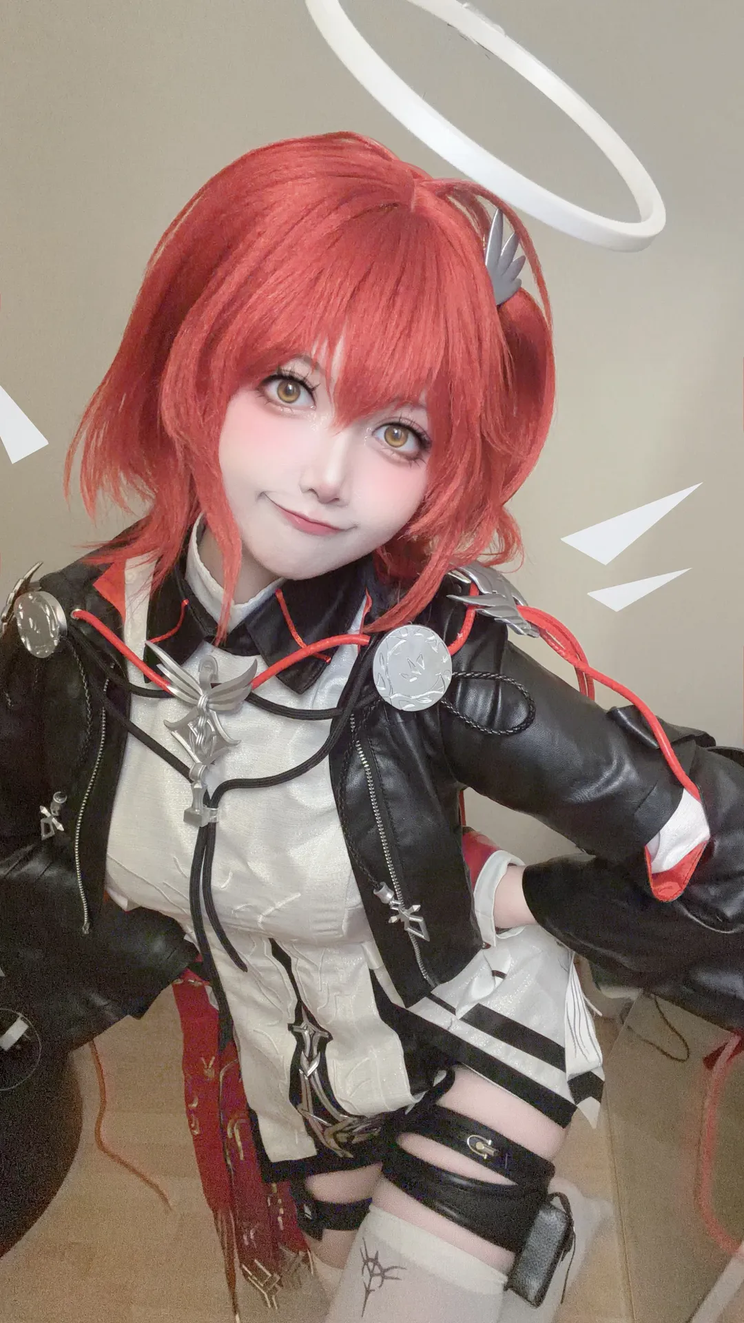 【新约能天使cos】明日方舟卫戍协议红黑出片