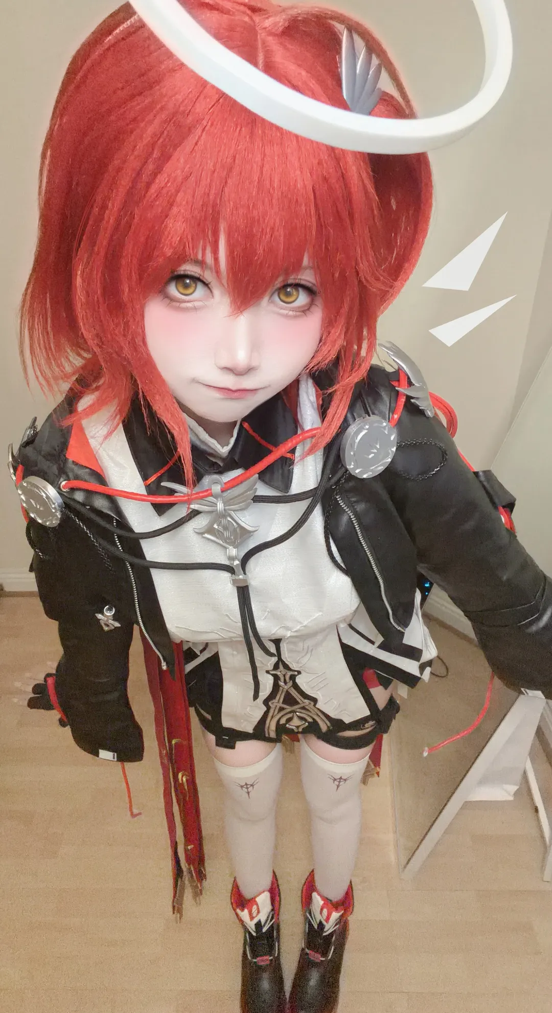 【新约能天使cos】明日方舟卫戍协议红黑出片 - 第 4 张