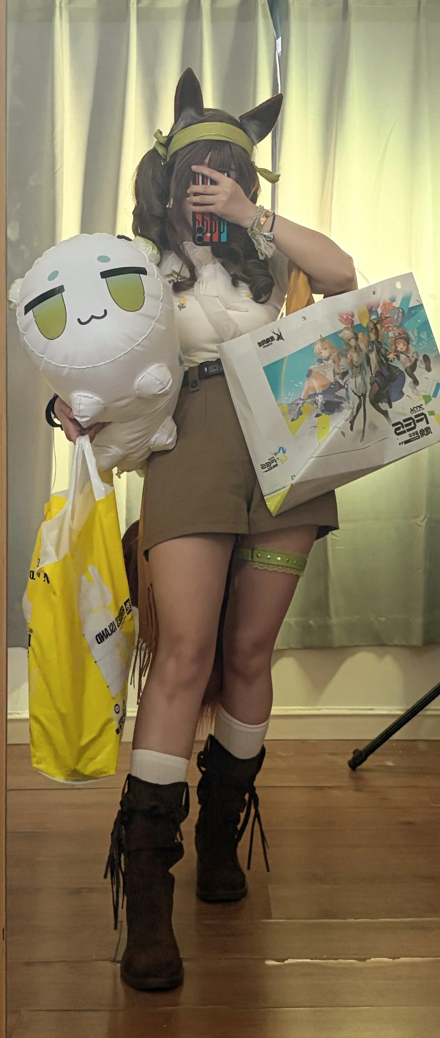 【安洁莉娜cos】鹰角嘉年华归来，罗德岛的信使已就位 - 第 1 张