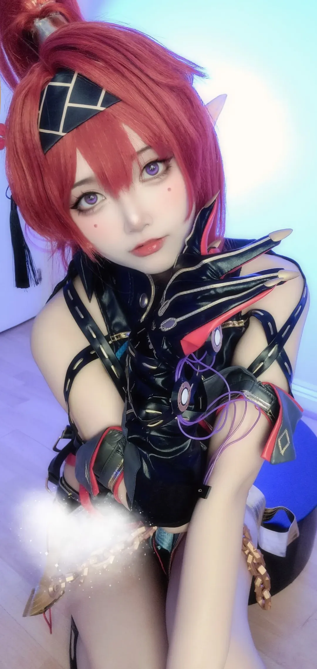 [Yinlin cosplay] Wuthering Waves Conductive Stream: Interpreting the Chinese-style cyberpunk Battle Outfit - Image 1