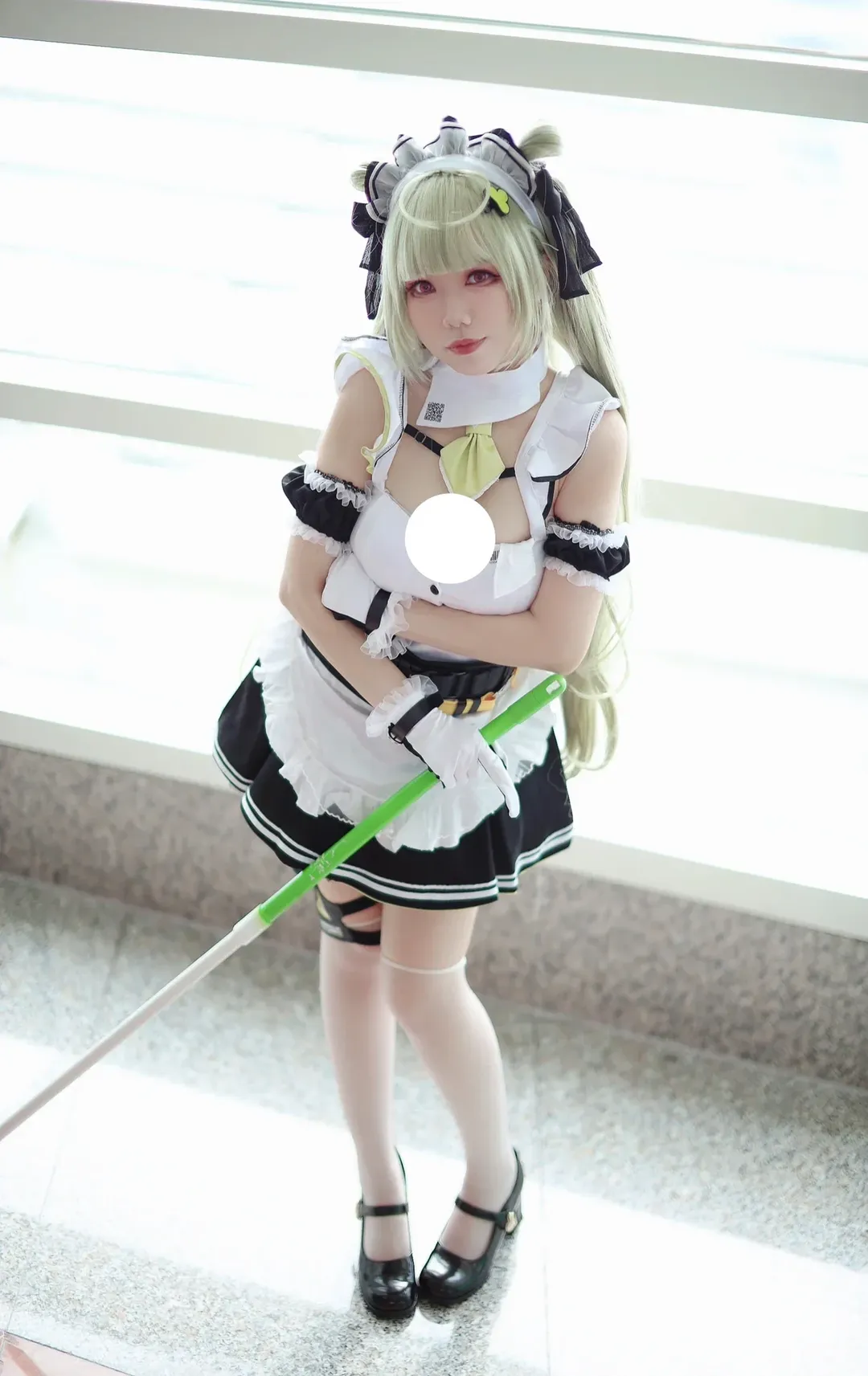 【索达cos】胜利女神妮姬里的战术女仆，打扫时间到 - 第 3 张