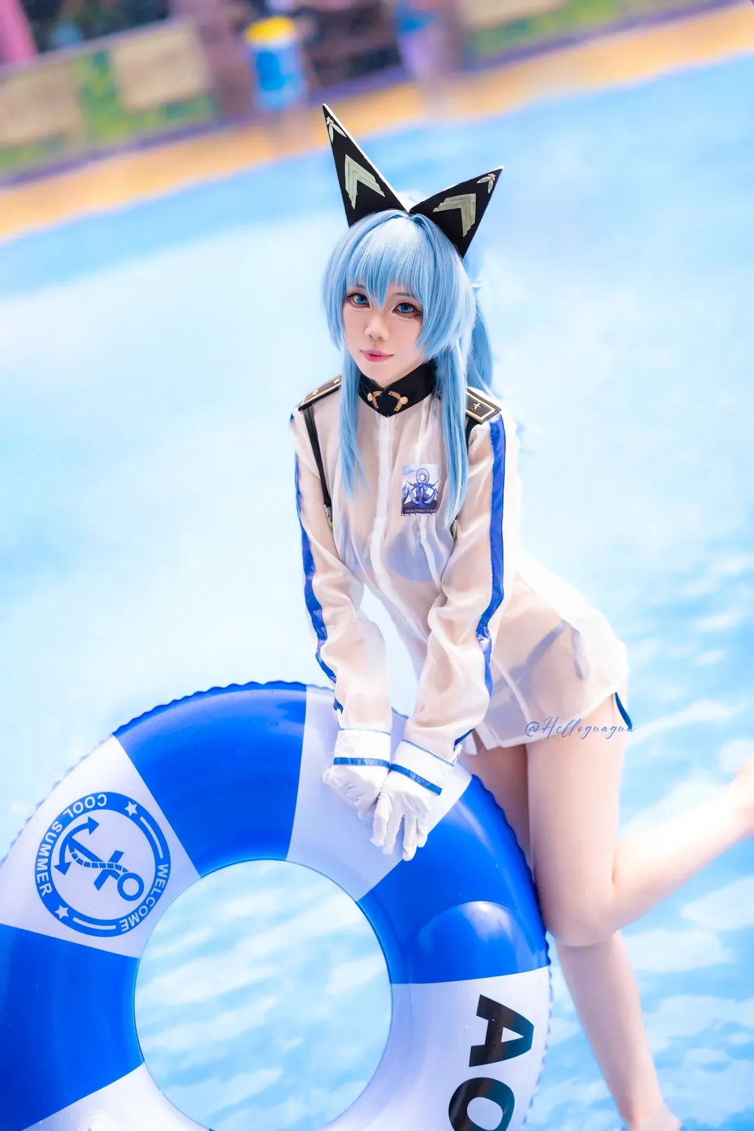 【Helen Cosplay】Goddess of Victory: Nikke Summer Water Play Log at Chimelong Water Park - Image 7
