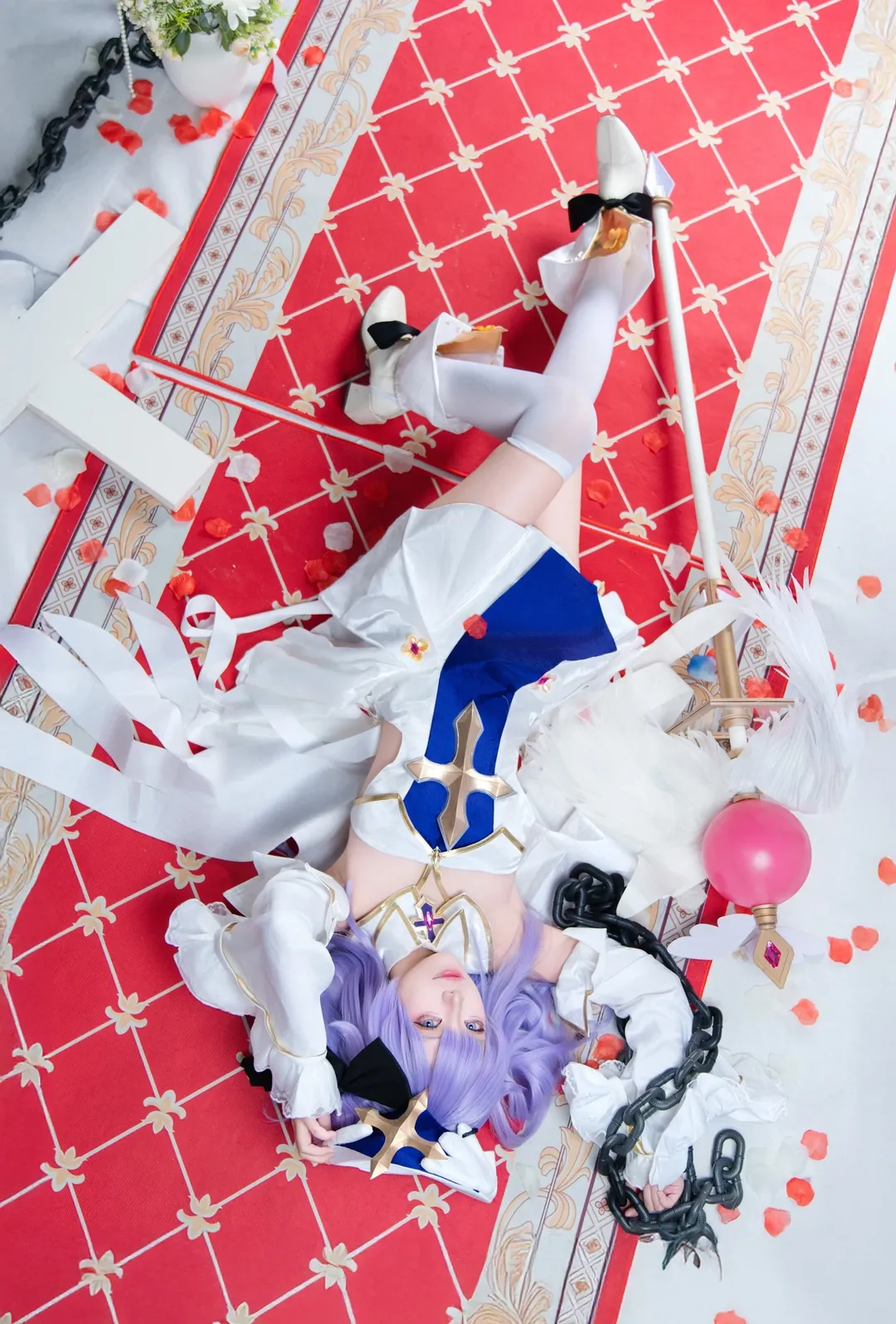 【独角兽cos】碧蓝航线的最强辅助，哥哥的纯白天使 - 第 1 张