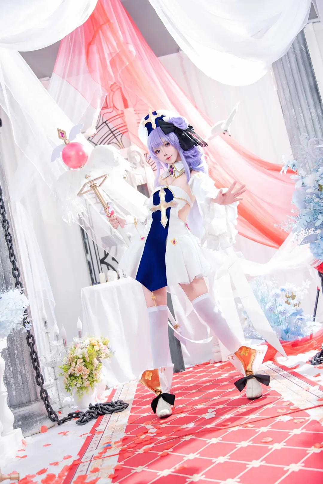 【独角兽cos】碧蓝航线的最强辅助，哥哥的纯白天使 - 第 2 张