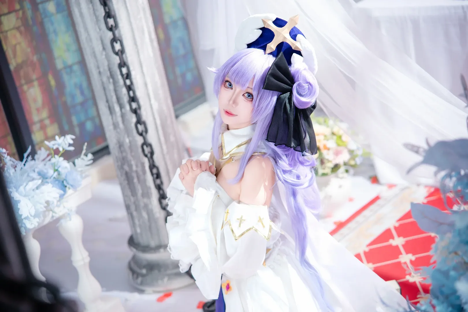 【独角兽cos】碧蓝航线的最强辅助，哥哥的纯白天使 - 第 3 张