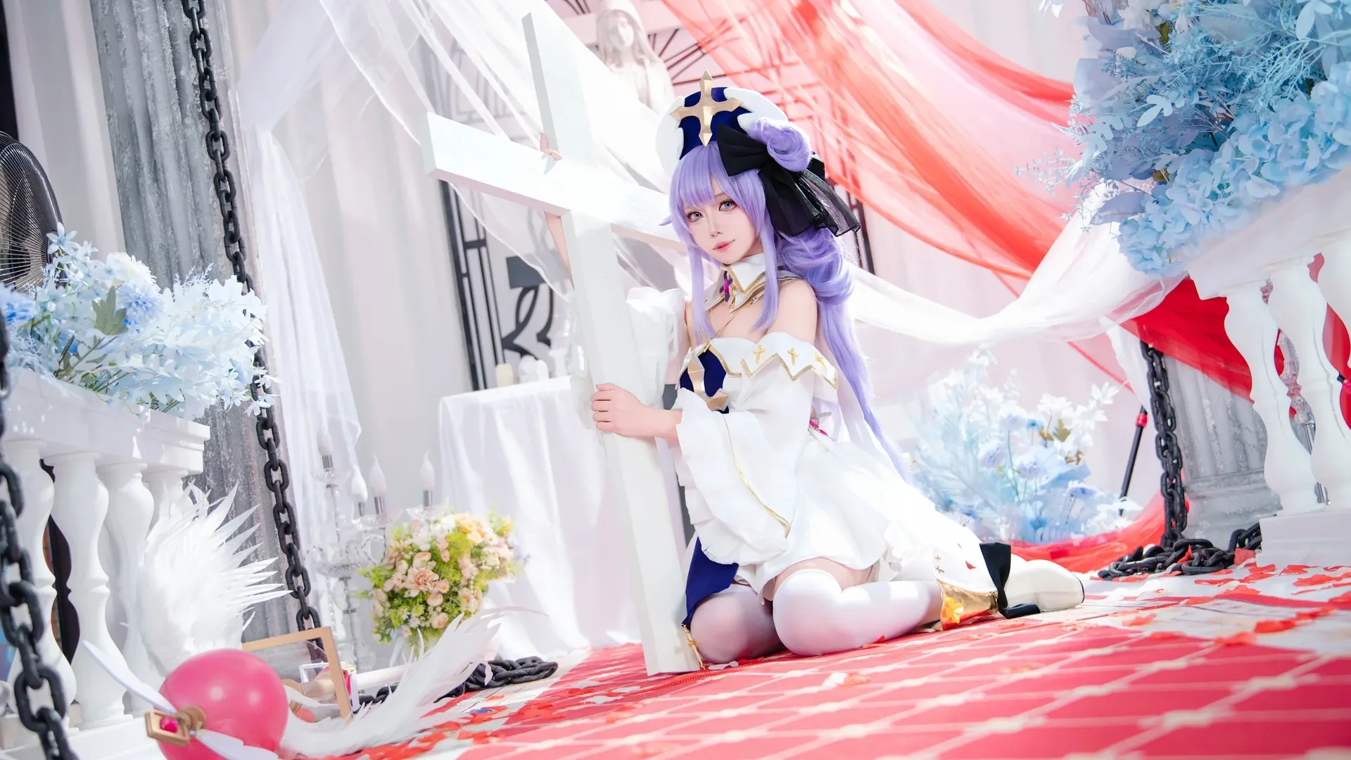 【独角兽cos】碧蓝航线的最强辅助，哥哥的纯白天使