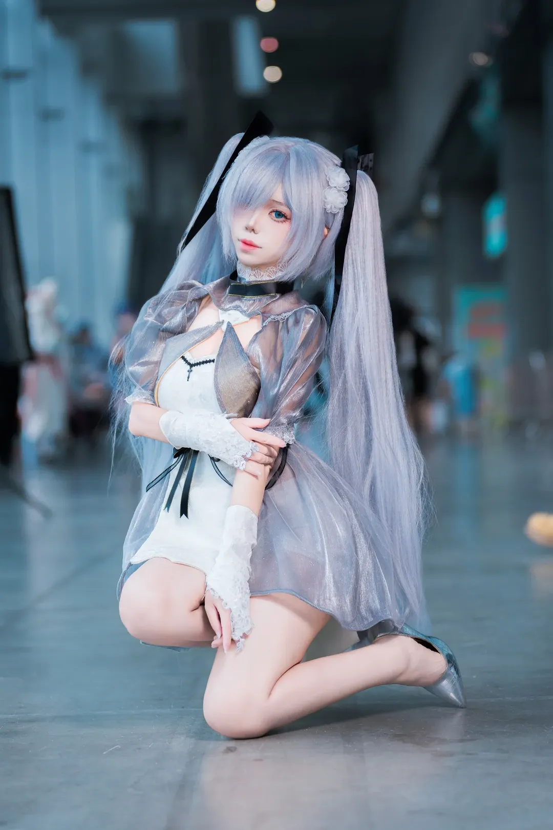 【シンデレラ コスプレ】『勝利の女神：NIKKE』中国版リリース、シンデレラが広州蛍火虫アニメエキスポに降臨 - 6 枚目