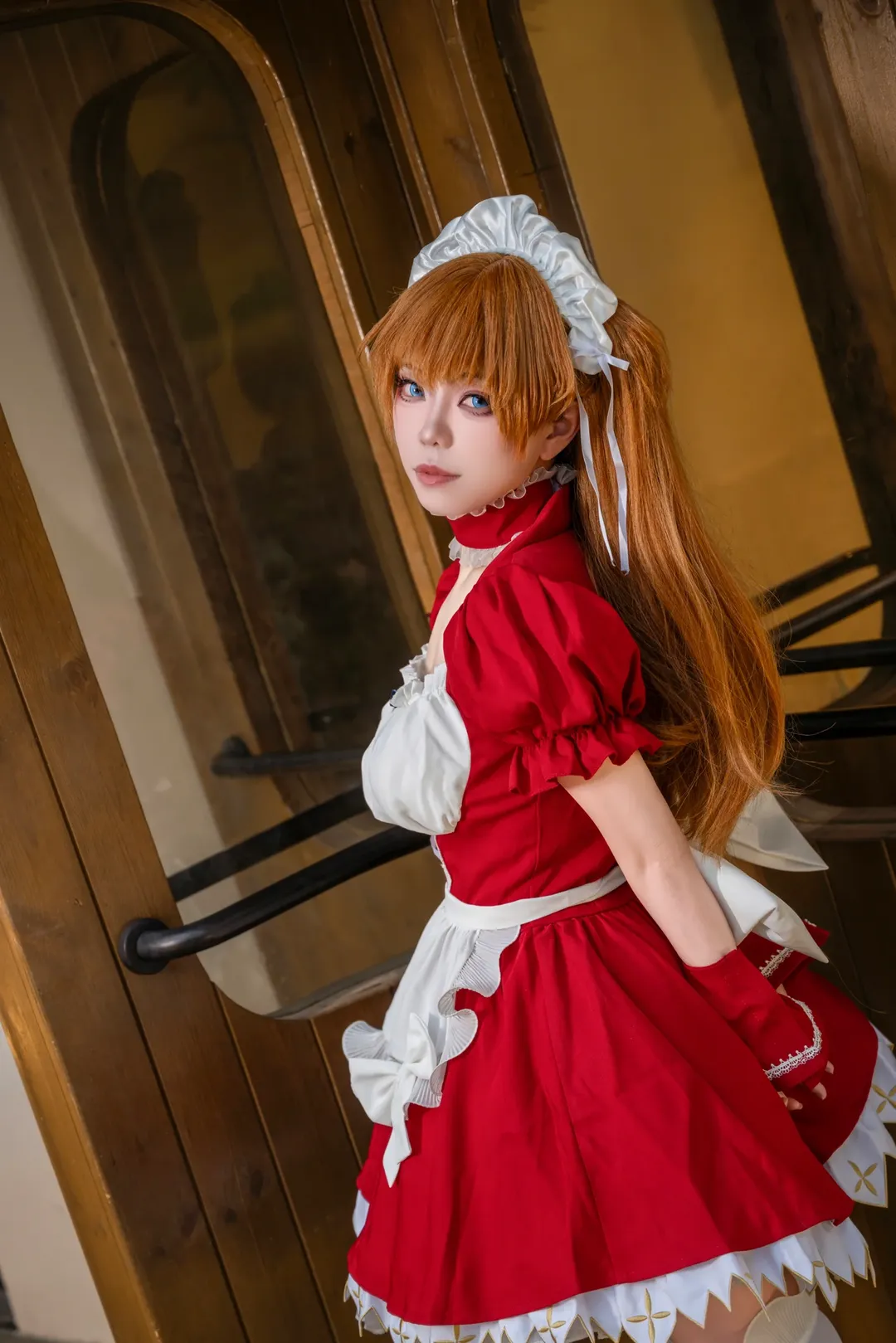 【明日香cos】新世纪福音战士里不一样的女仆装 - 第 2 张