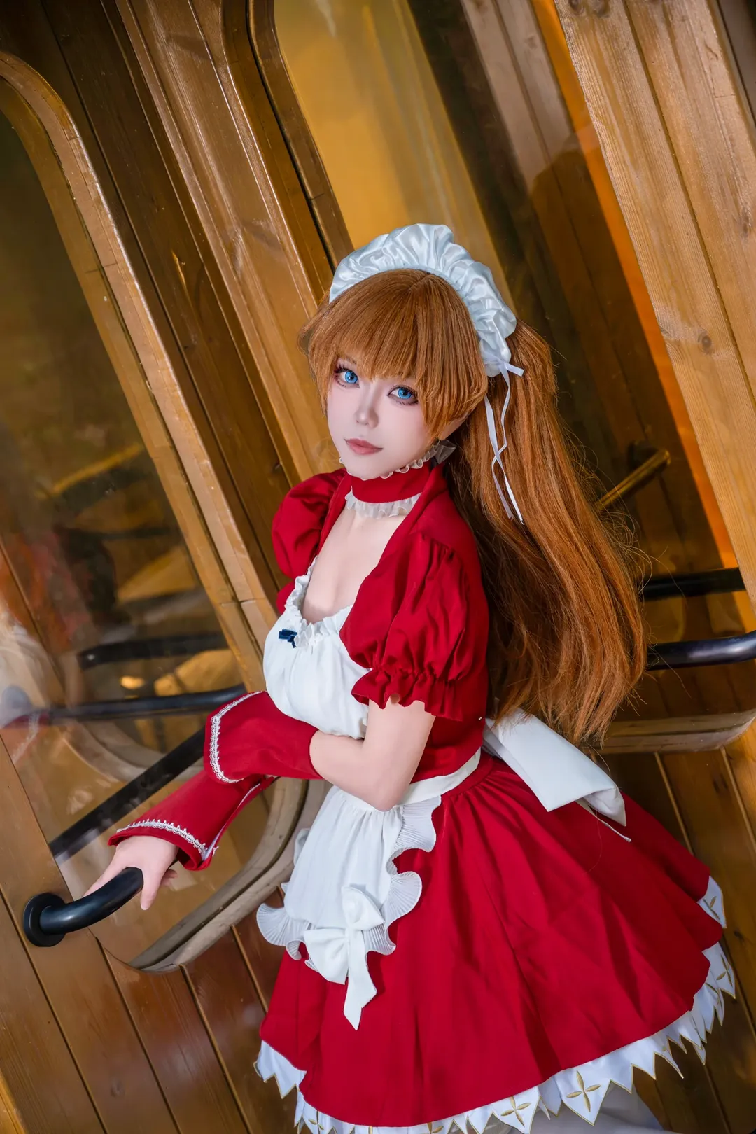 【明日香cos】新世纪福音战士里不一样的女仆装 - 第 4 张
