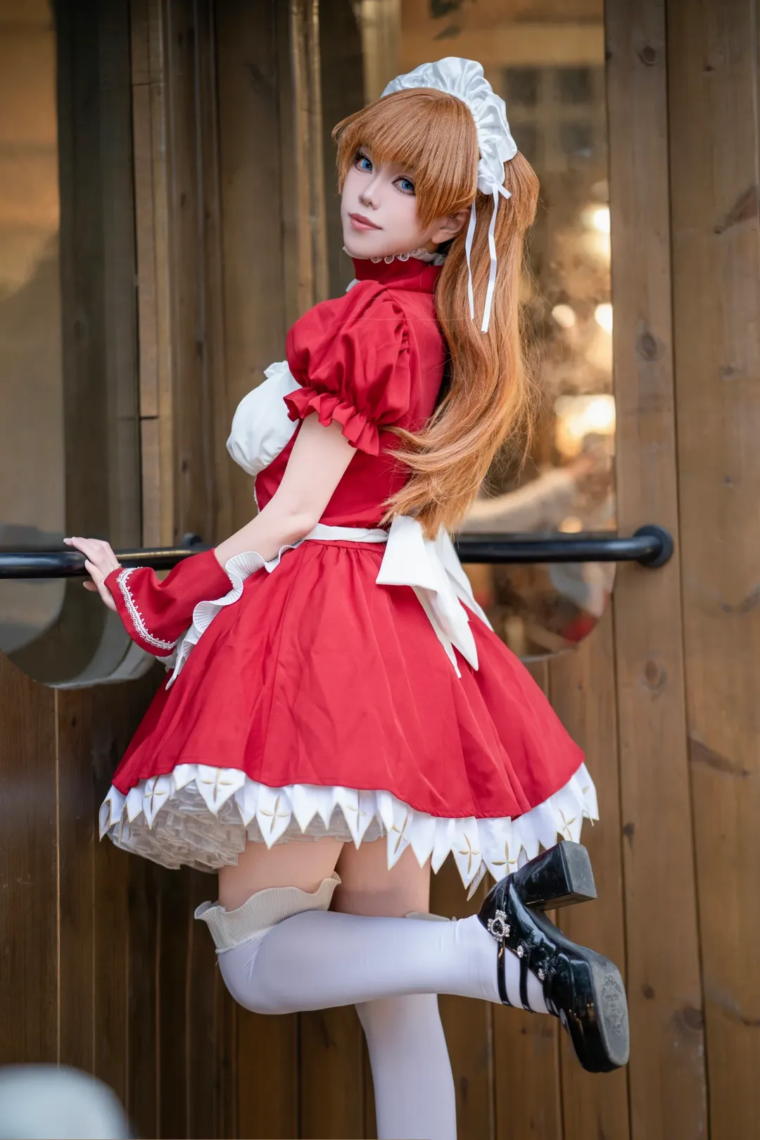 【明日香cos】新世纪福音战士里不一样的女仆装 - 第 5 张