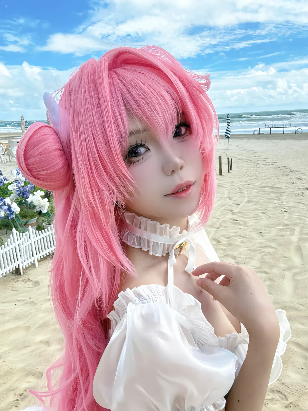 【桃乐丝cos】Nikke胜利女神 台风天的海边拍摄记录 - 第 2 张